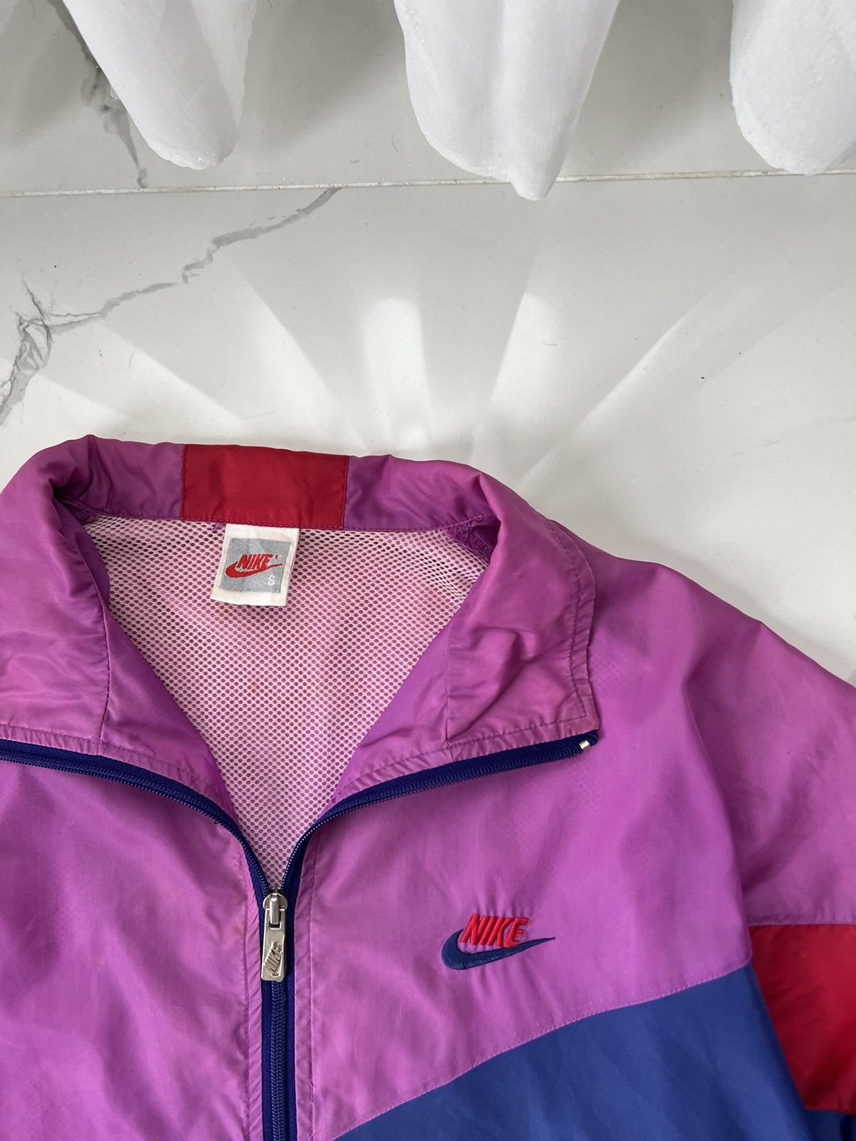 Nike 90's NIKE NYLON TRACK JACKET Y2K SWOOSH LOGO GORPCORE Size US M / EU 48-50 / 2 - 4 Thumbnail
