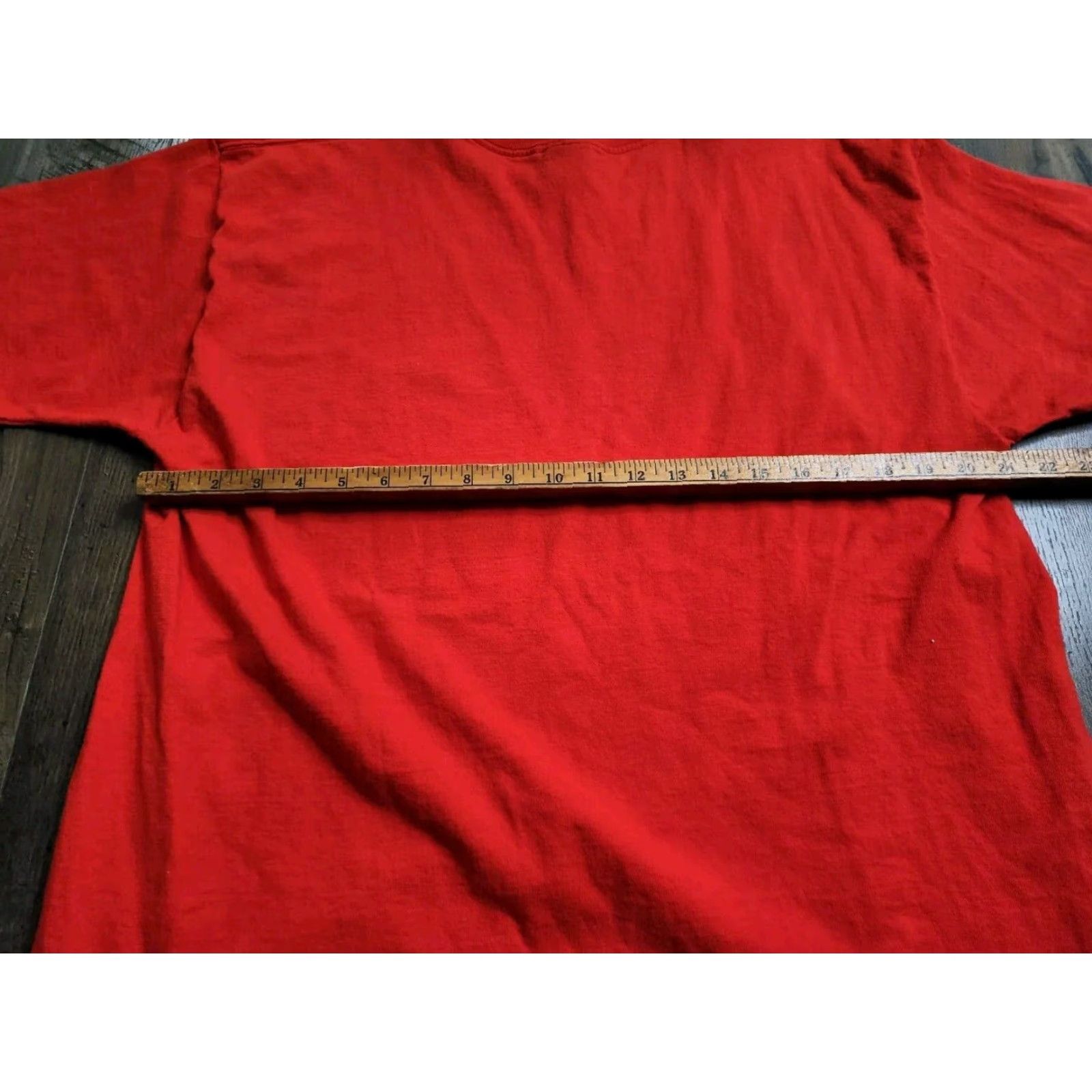 Fruit Of The Loom VINTAGE Men's XL Mickey Gilley Theatre Branson Missouri Country T-Shirt 2000s Red Short Sleeve Size US XL / EU 56 / 4 - 2 Thumbnail