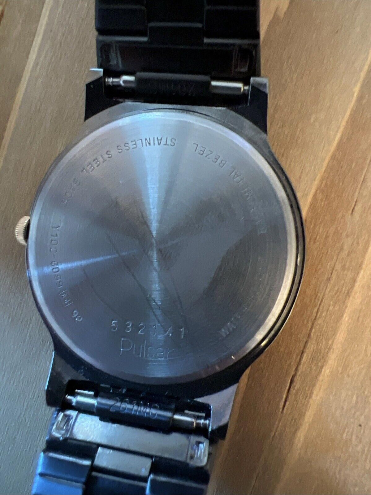 Pulsar Vintage pulsar y102-6099 Watch New Battery Size ONE SIZE - 9 Thumbnail