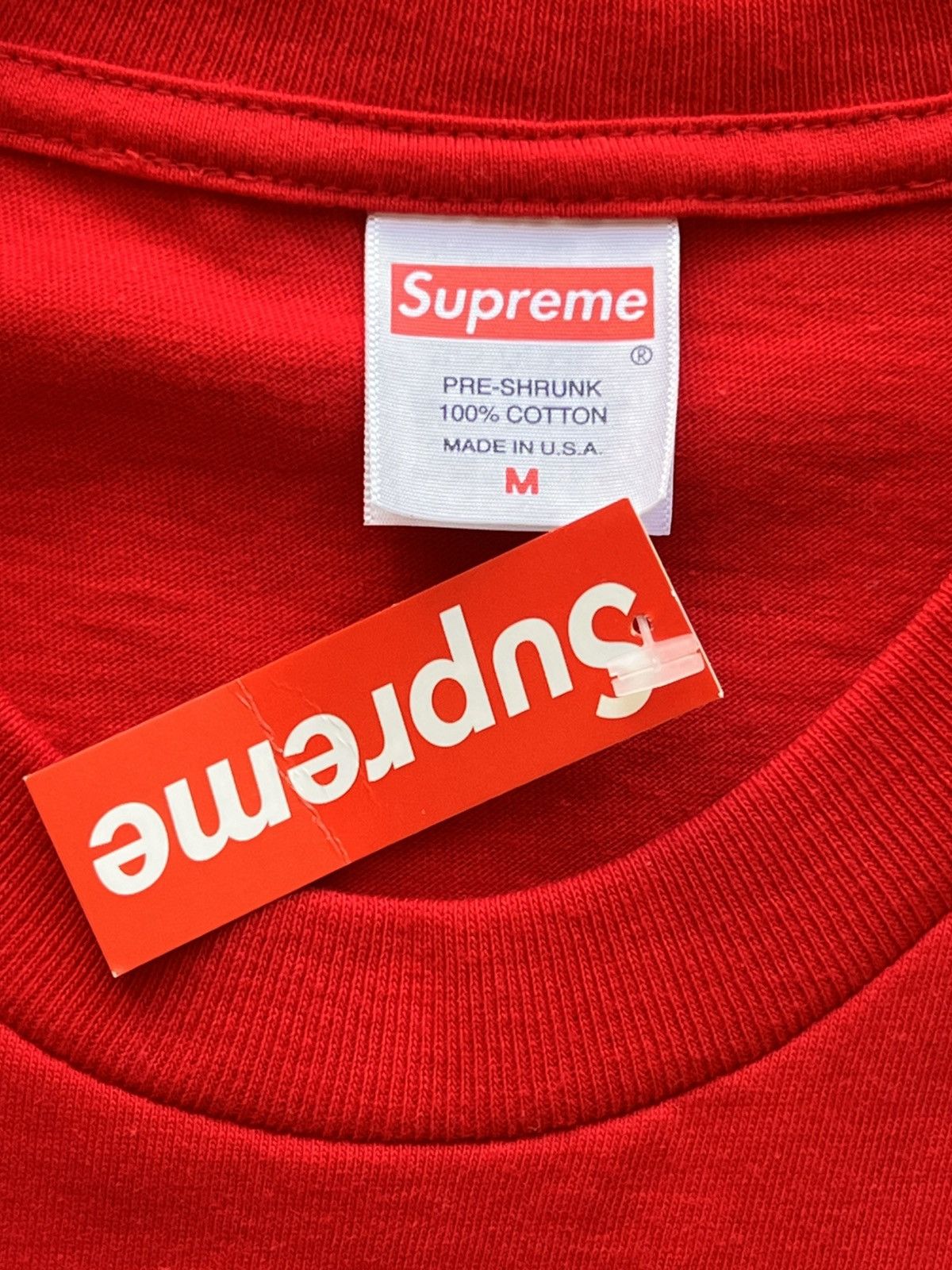 Supreme M Supreme Maradona Tee Red T-shirt football diego drugs new Size US M / EU 48-50 / 2 - 13 Thumbnail