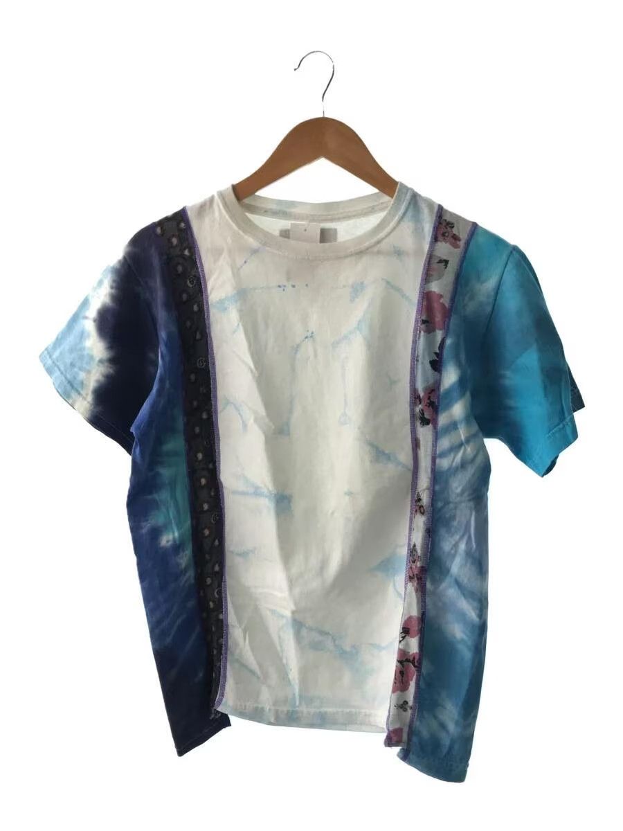 image of Needles Tie Dye Reconstructed Rebuild Tee in Blue, Men's (Size Medium)