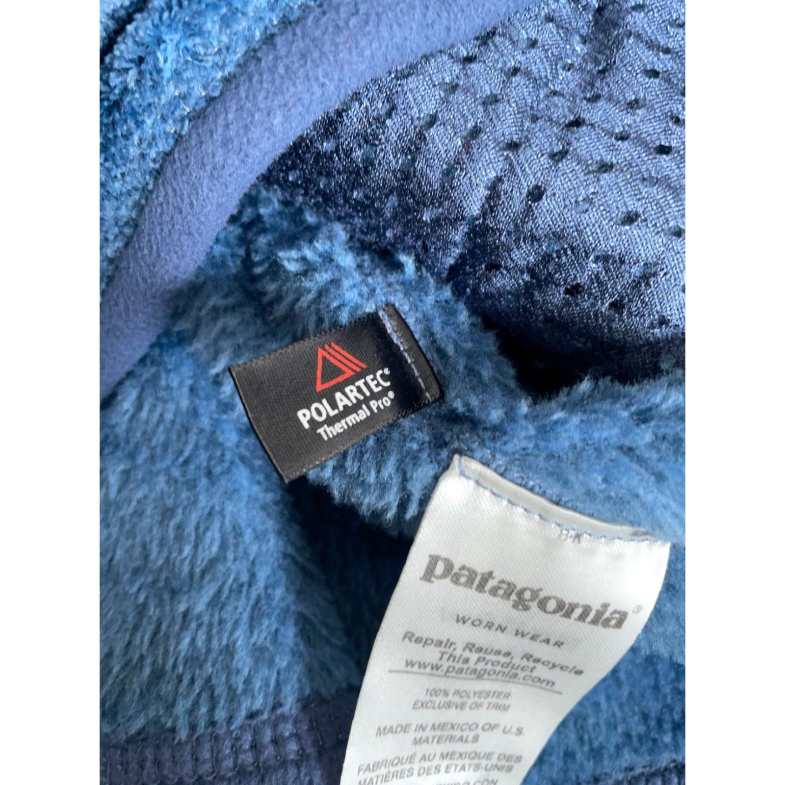 Patagonia Patagonia Snap-T Fleece Pullover Women's 2XS Light Blue Polartec Deep Pile 2018 Size XXS / US 00 / IT 34 - 4 Thumbnail