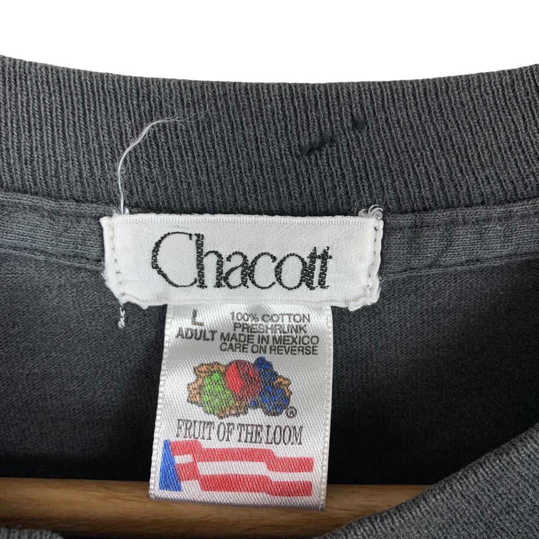 Fruit Of The Loom Vintage DANCING CHACOAT art spellout printed tees Size US L / EU 52-54 / 3 - 3 Thumbnail
