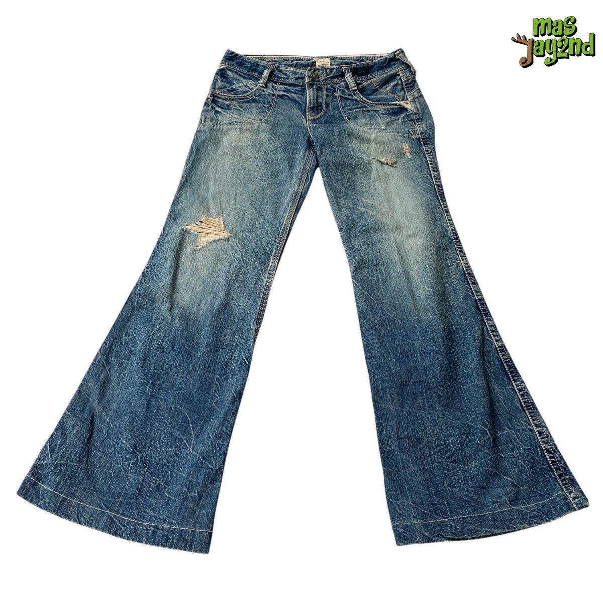 Japanese Brand Brappers Lady Vintage Union Made kendrick lamar superbowl Size 29" - 1 Thumbnail