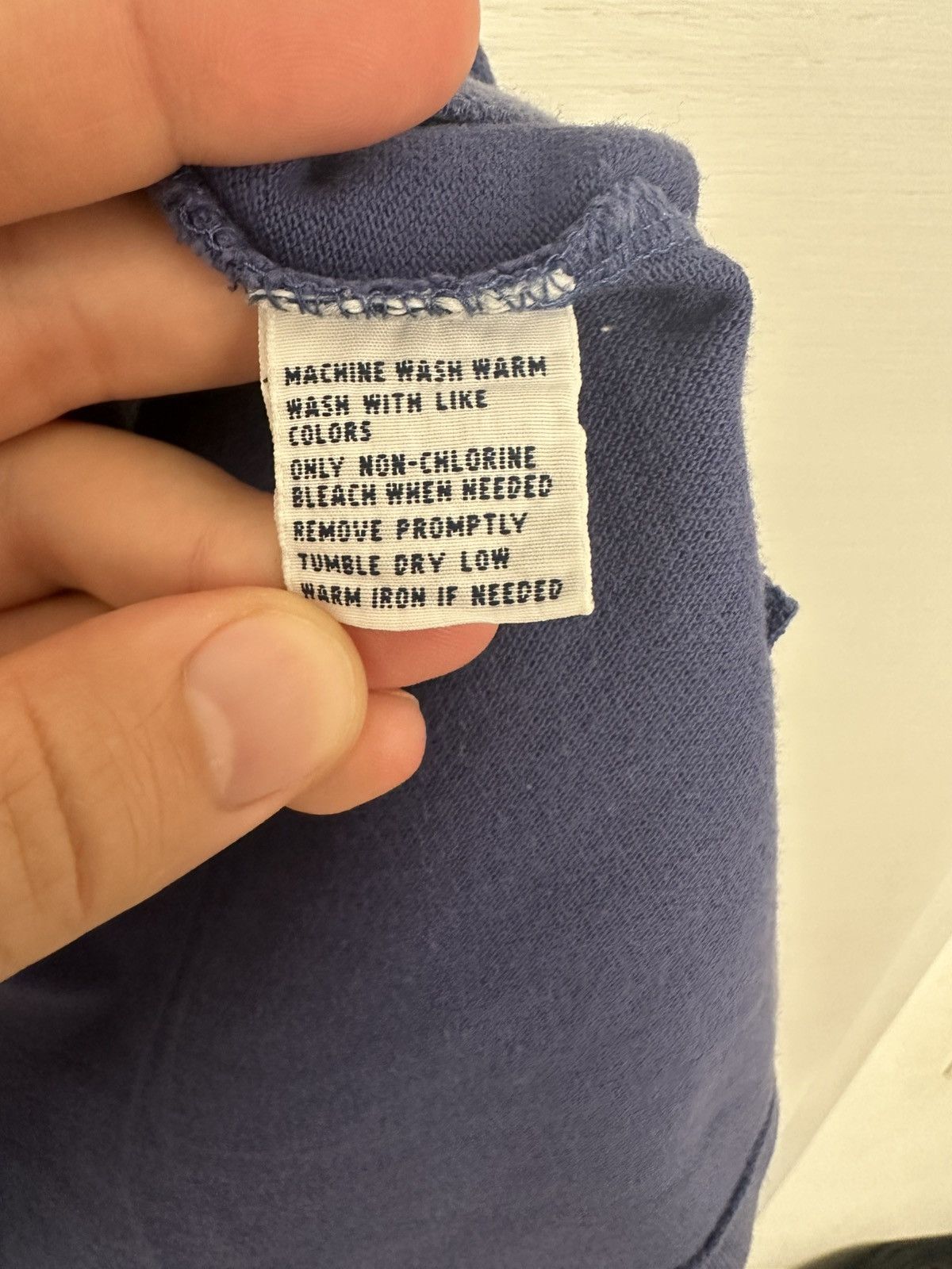 Polo Ralph Lauren Blue Polo Ralph Lauren with pocket on the front Size US M / EU 48-50 / 2 - 4 Thumbnail