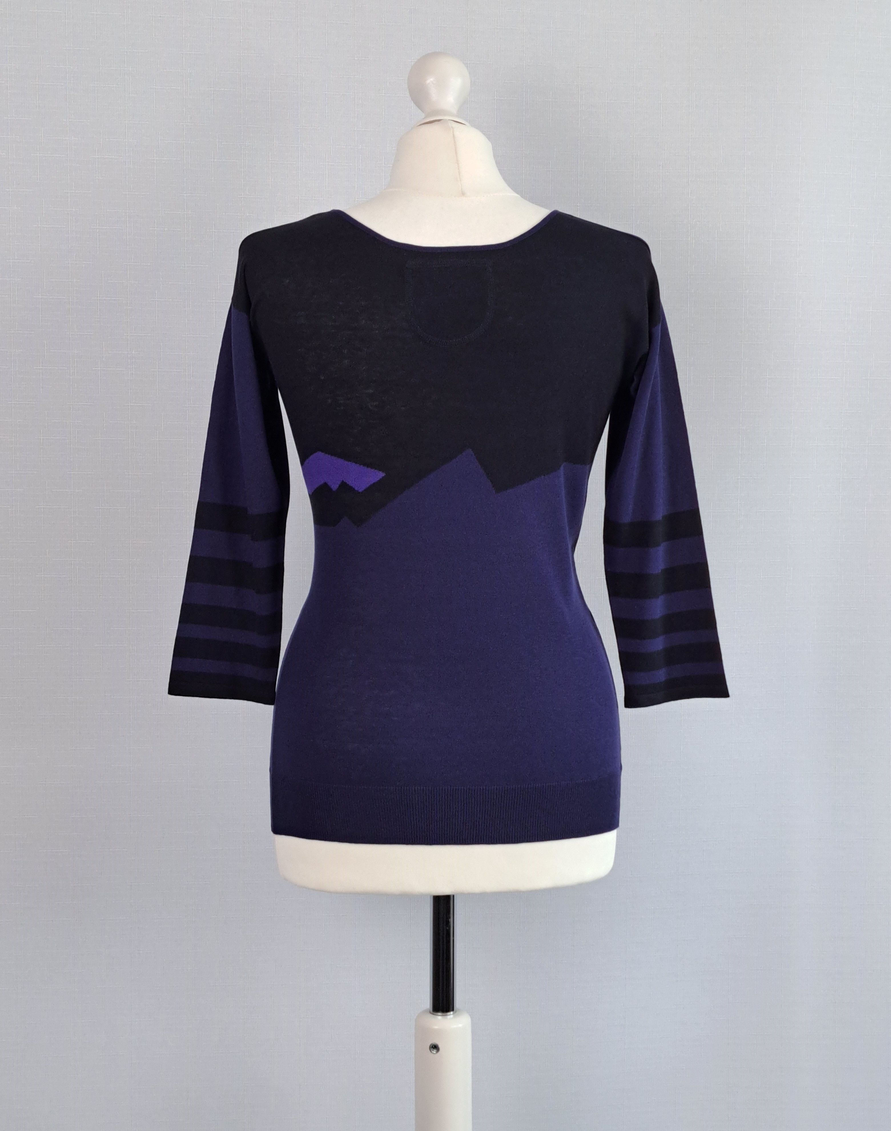 Marithe + Francois Girbaud × Vintage Vtg Marithe Francois Girbaud silk/cotton t-shirt. Size XS / US 0-2 / IT 36-38 - 3 Thumbnail