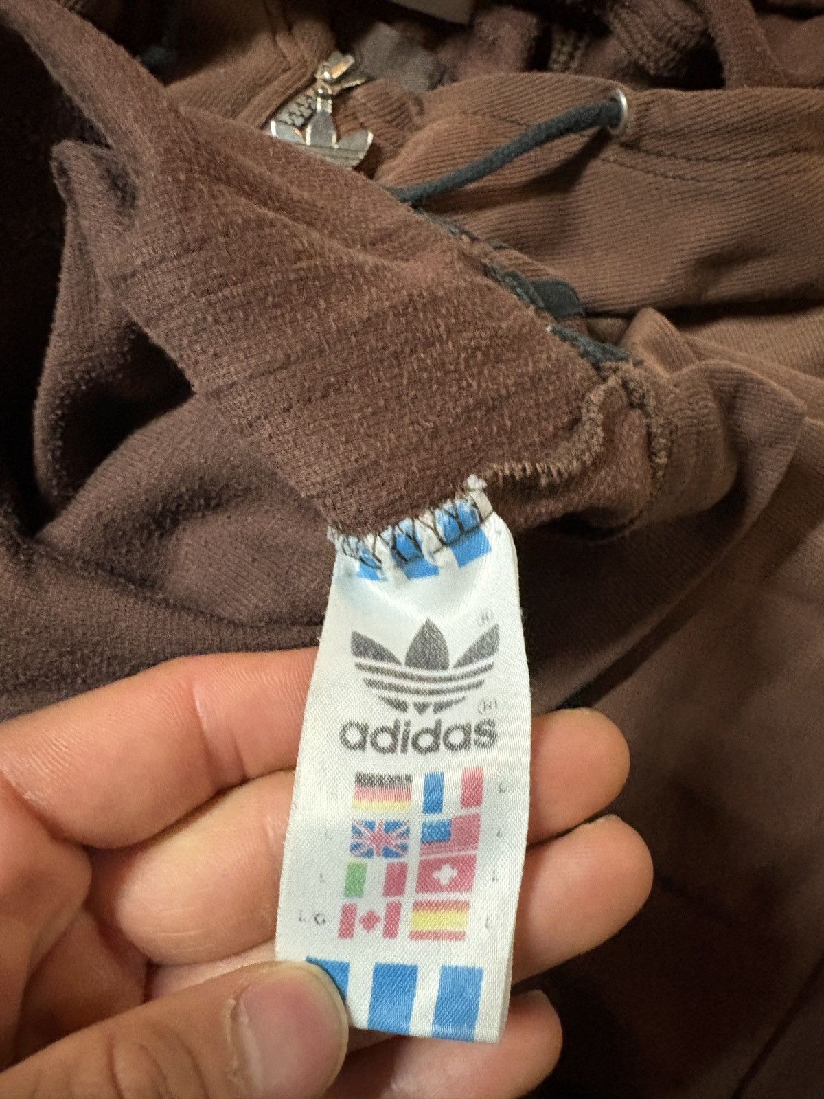 Adidas VTG 80’s Adidas Originals Oversized Kanye Style Hoodie Brown Size US L / EU 52-54 / 3 - 10 Thumbnail