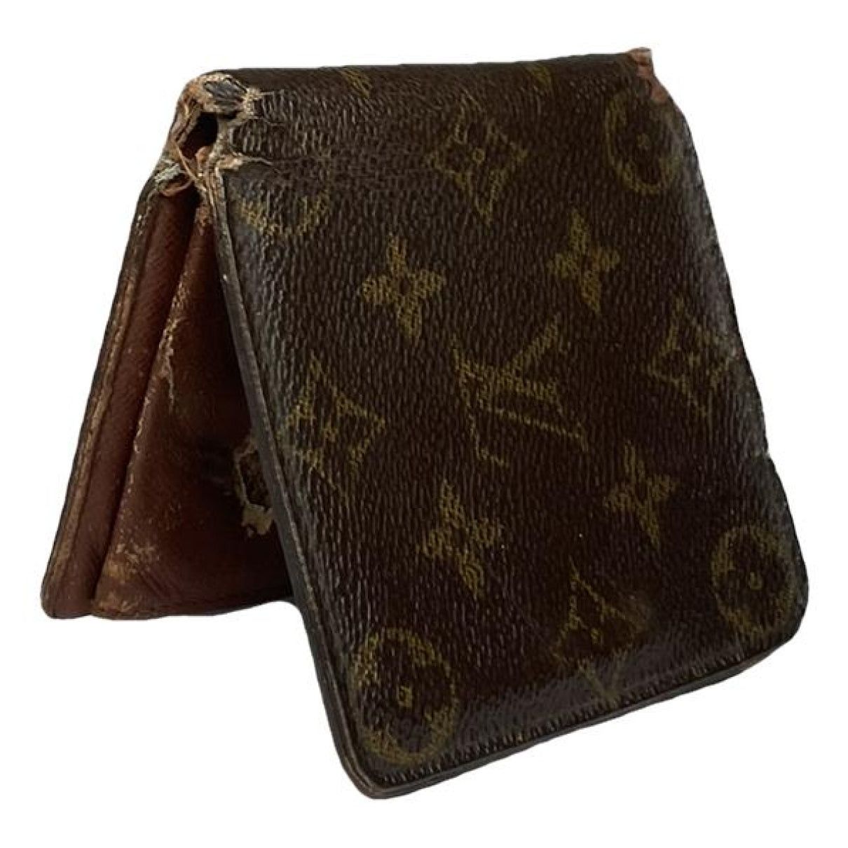 Louis Vuitton Brown Leather Purse Size ONE SIZE - 1 Thumbnail