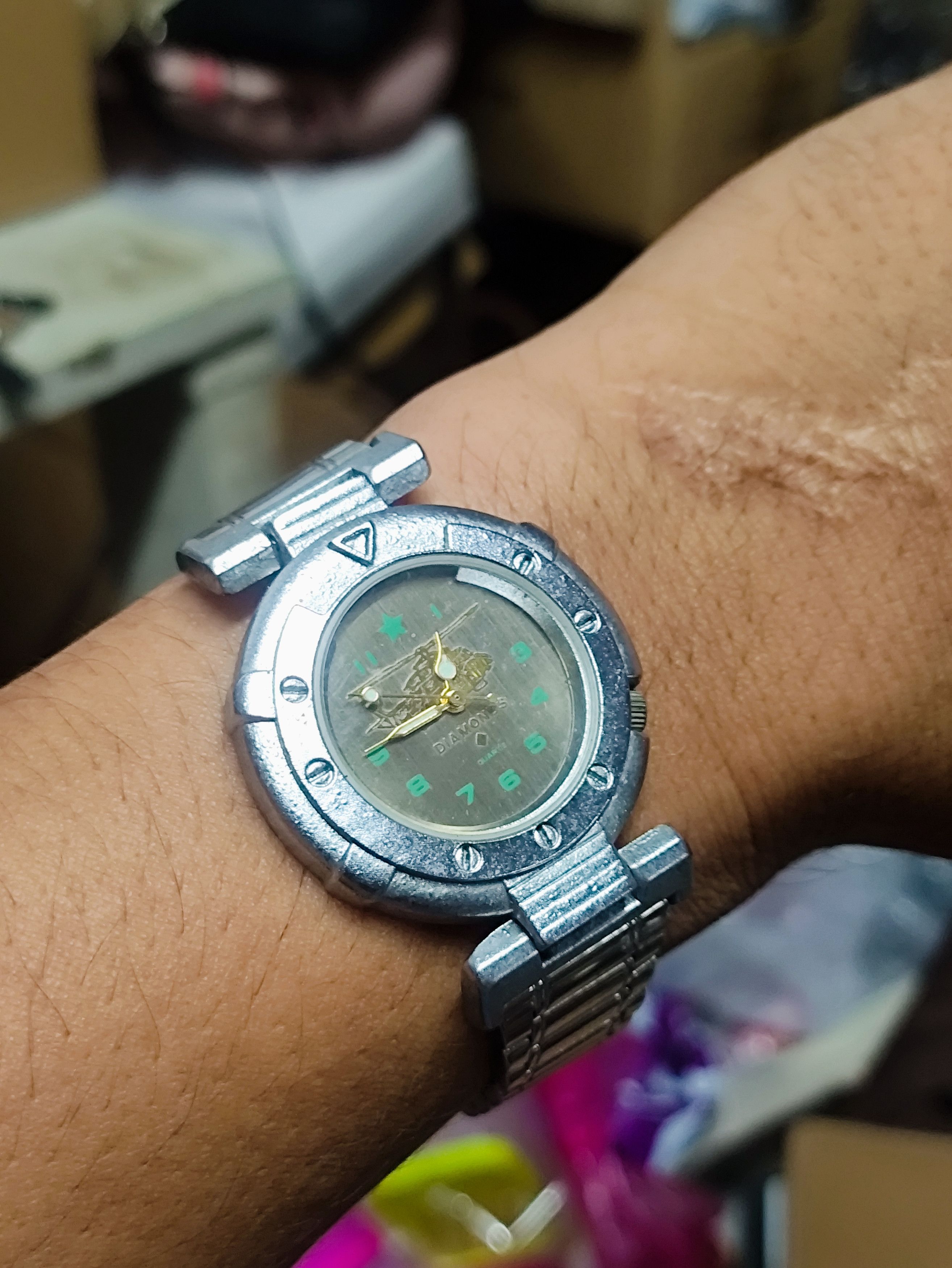 Other × Vintage VINTAGE DESIGN WATCH "ARMY WATCH" JAPAN ENGINE WATCH. Size ONE SIZE - 1 Thumbnail