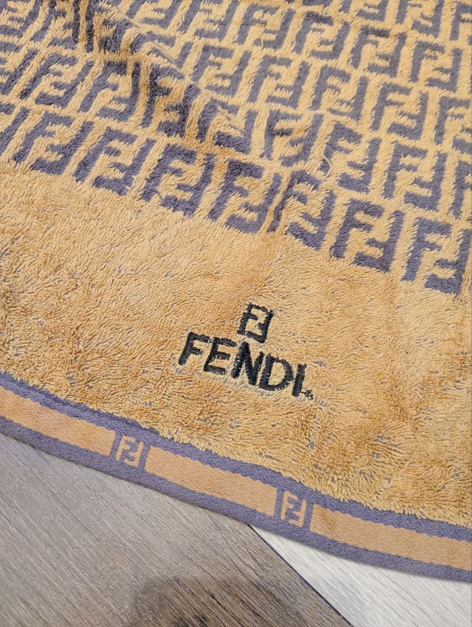 Fendi VINTAGE FENDI MONOGRAM TOWEL Size ONE SIZE - 3 Thumbnail