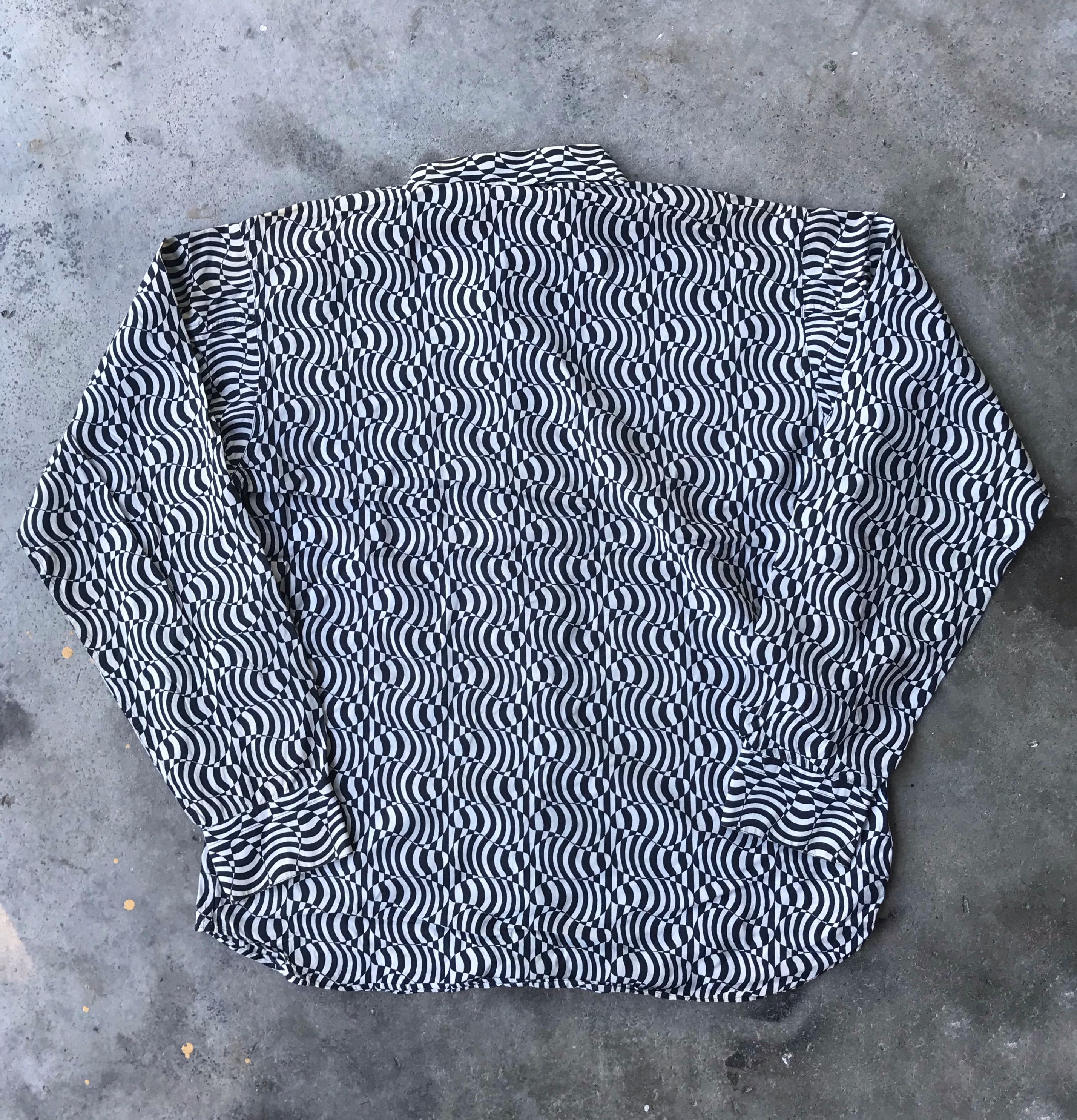 agnes b. Agnes B art design shirts Size L / US 10 / IT 46 - 4 Thumbnail
