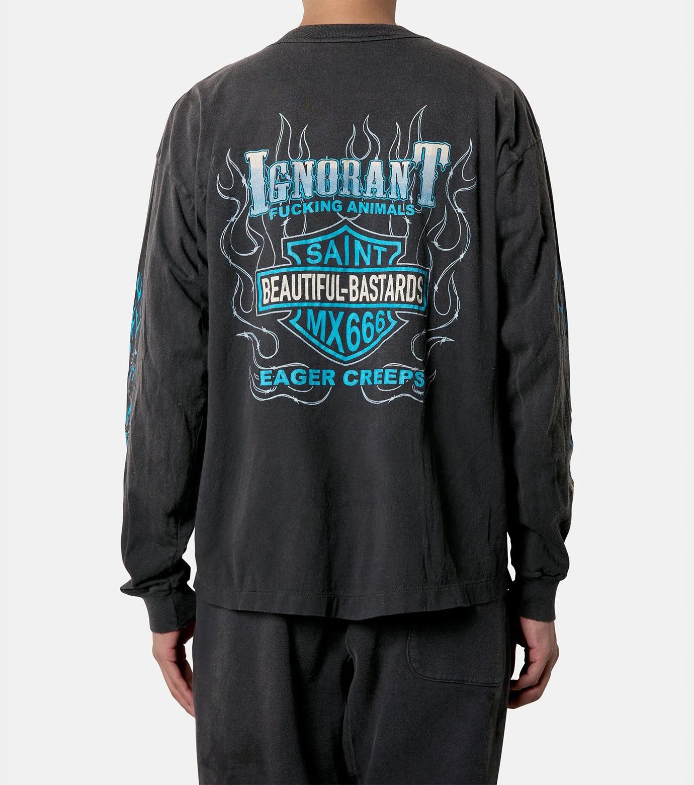 Saint Michael o1h1sh10525 The Beautiful Bastards T-Shirt in Black Size US XL / EU 56 / 4 - 4 Thumbnail
