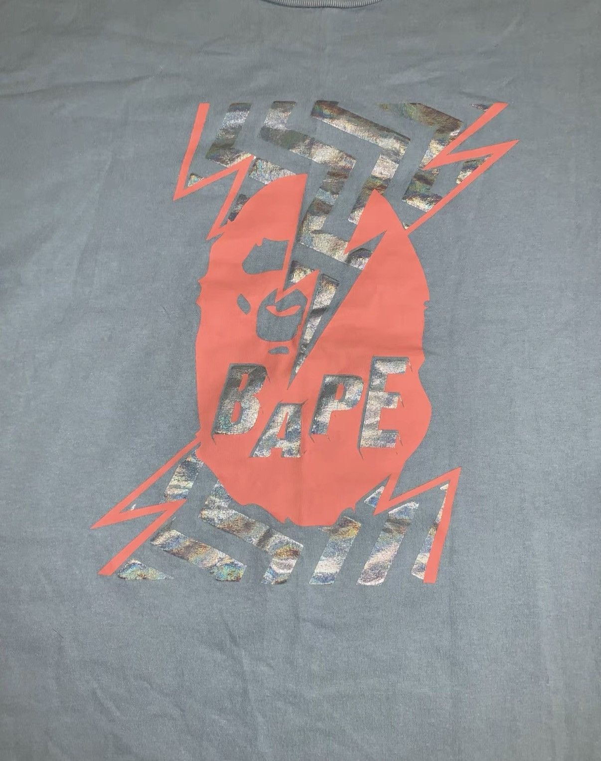 Bape BAPE OG Nigo era sky blue short-sleeve T-shirt Size US M / EU 48-50 / 2 - 2 Thumbnail