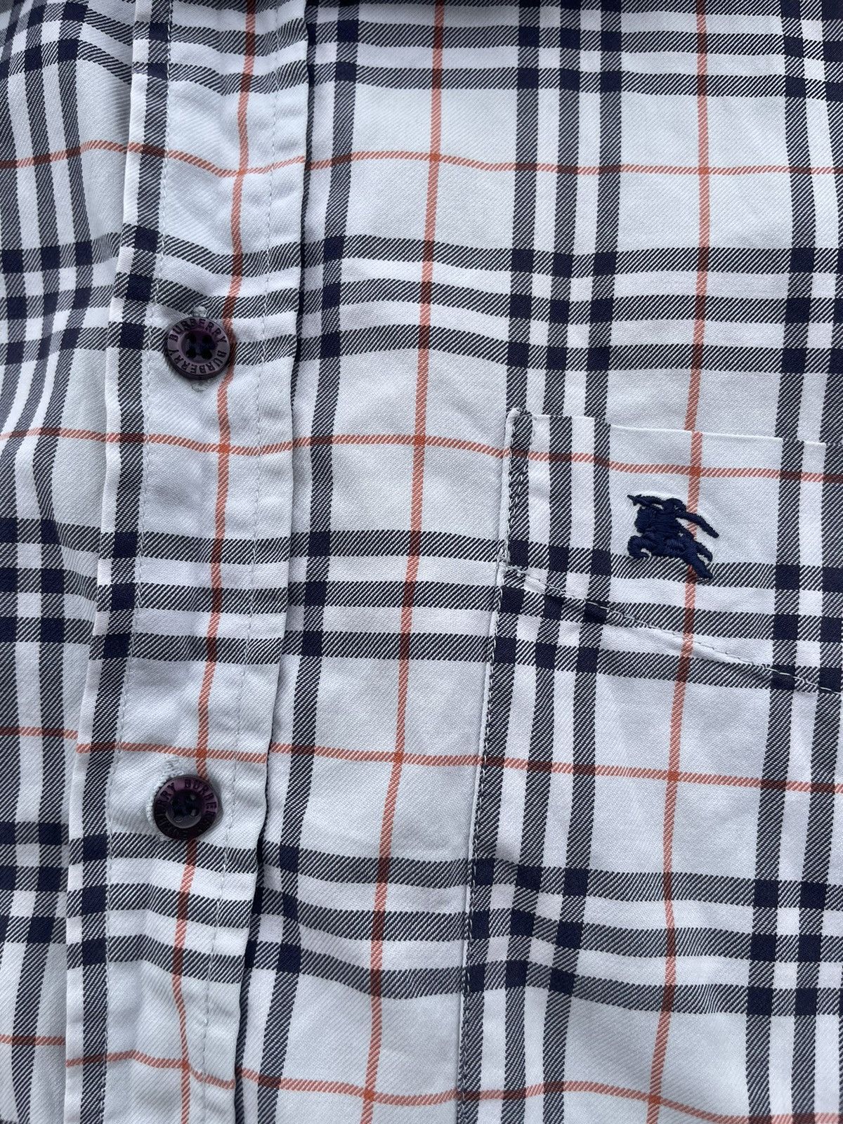 Burberry × Vintage Vintage Burberry Short Shirt Size US M / EU 48-50 / 2 - 4 Thumbnail