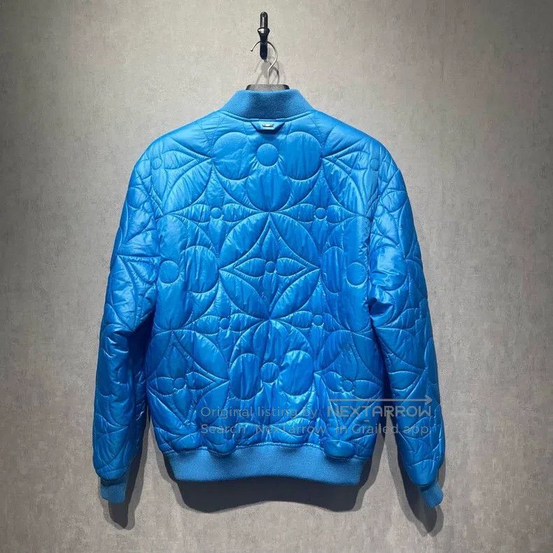 Louis Vuitton Louis Vuitton Klein Blue Triplet Cotton Jacket Size US M / EU 48-50 / 2 - 2 Thumbnail