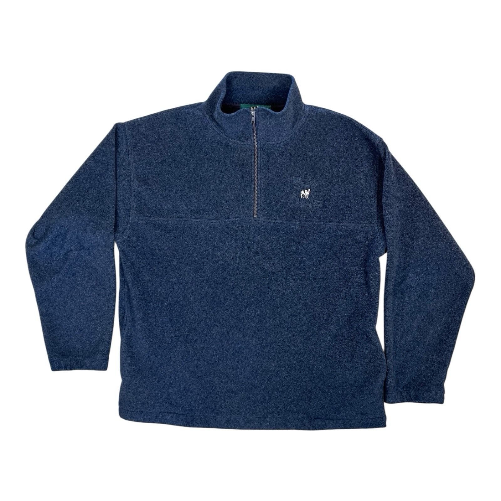 Big Dogs Vintage Big Dogs 1/4 Zip Fleece Sweatshirt Size XL Blue 90s Size US XL / EU 56 / 4 - 1 Thumbnail