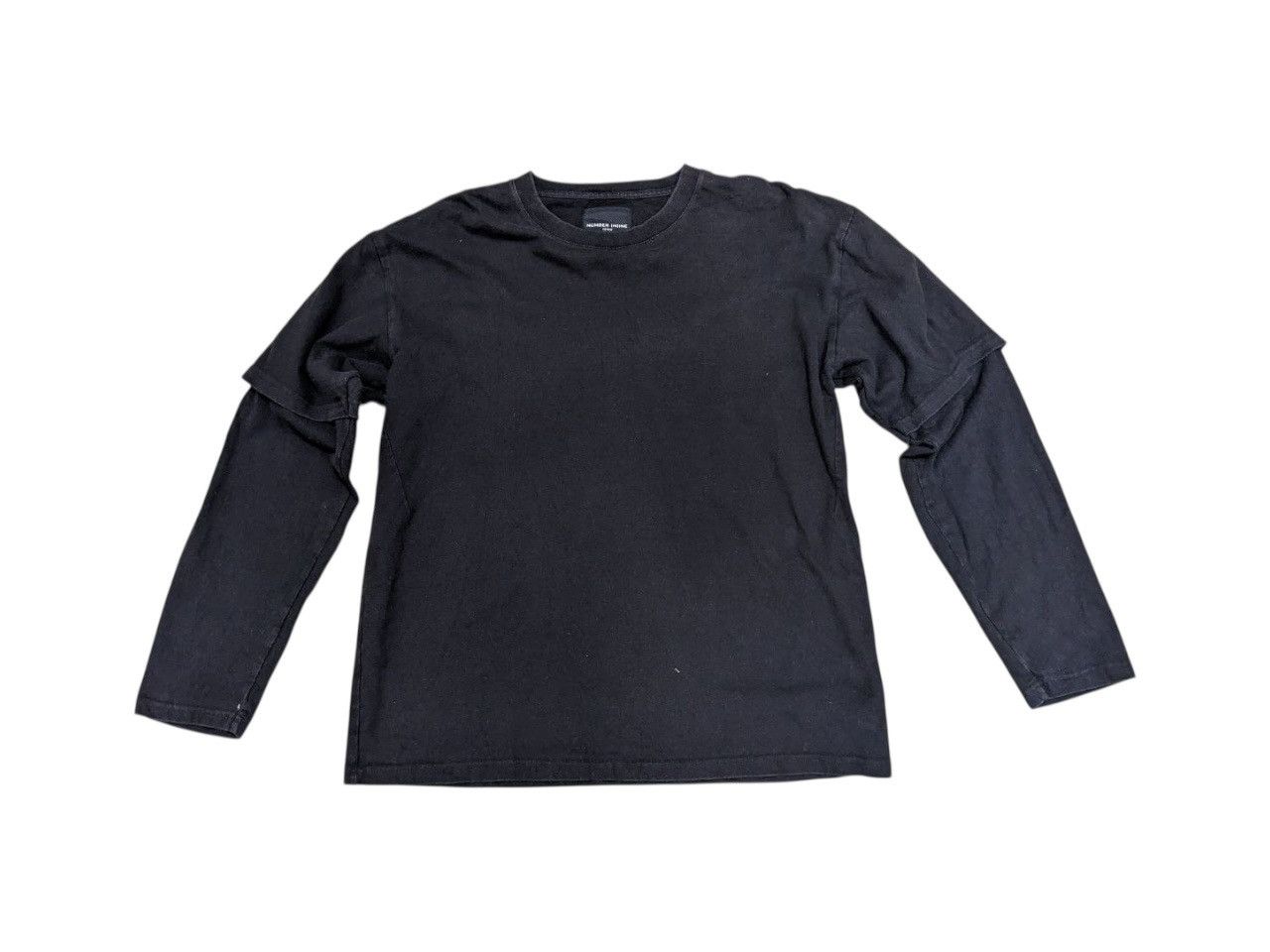 Number (N)ine KURT COBAIN NUMBER NINE WITH NIRVANA FONT GRUNGE GARAGE TEE Size US L / EU 52-54 / 3 - 2 Thumbnail
