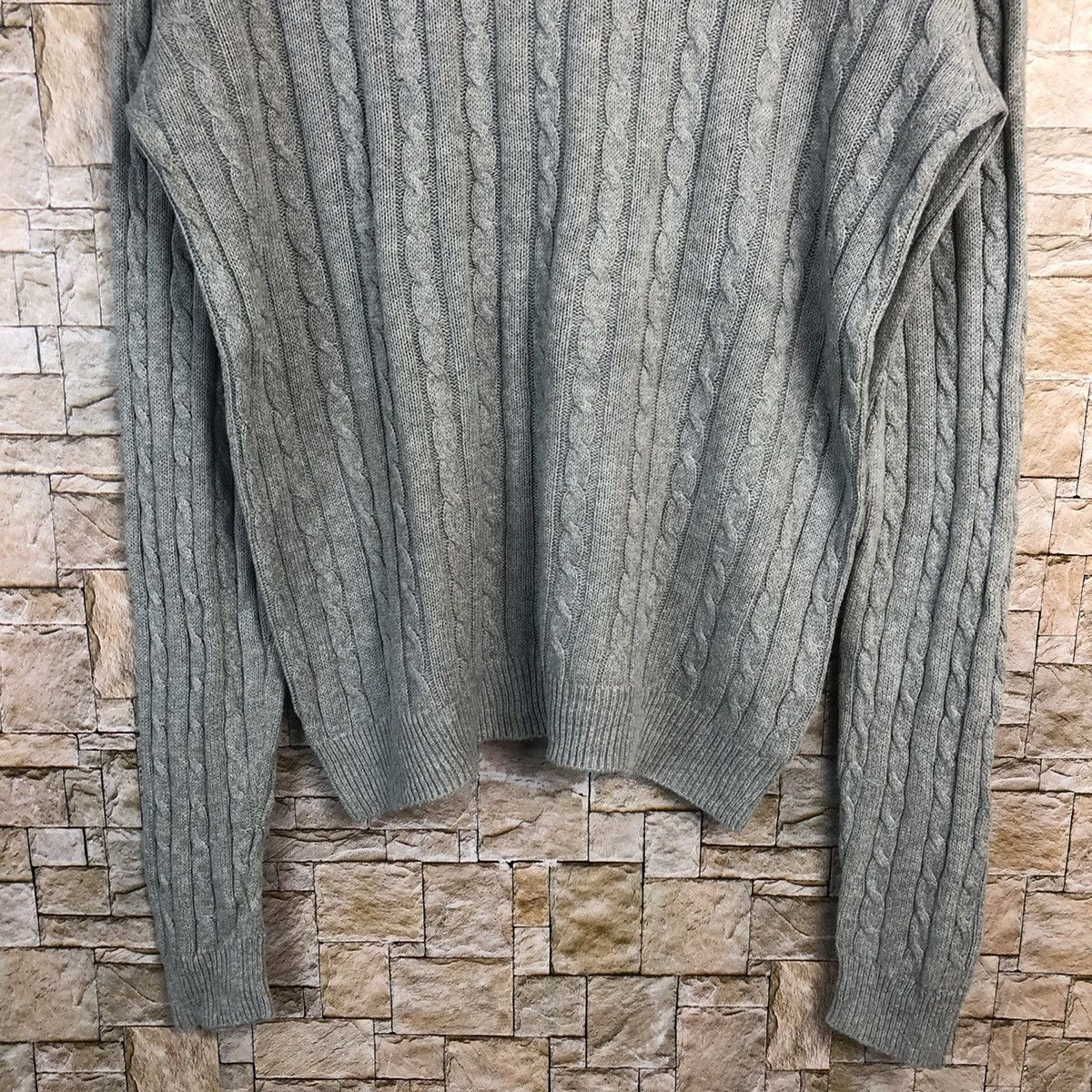 Beams Plus Beams Hearts Grey Knitwear #A169 Size M / US 6-8 / IT 42-44 - 6 Thumbnail