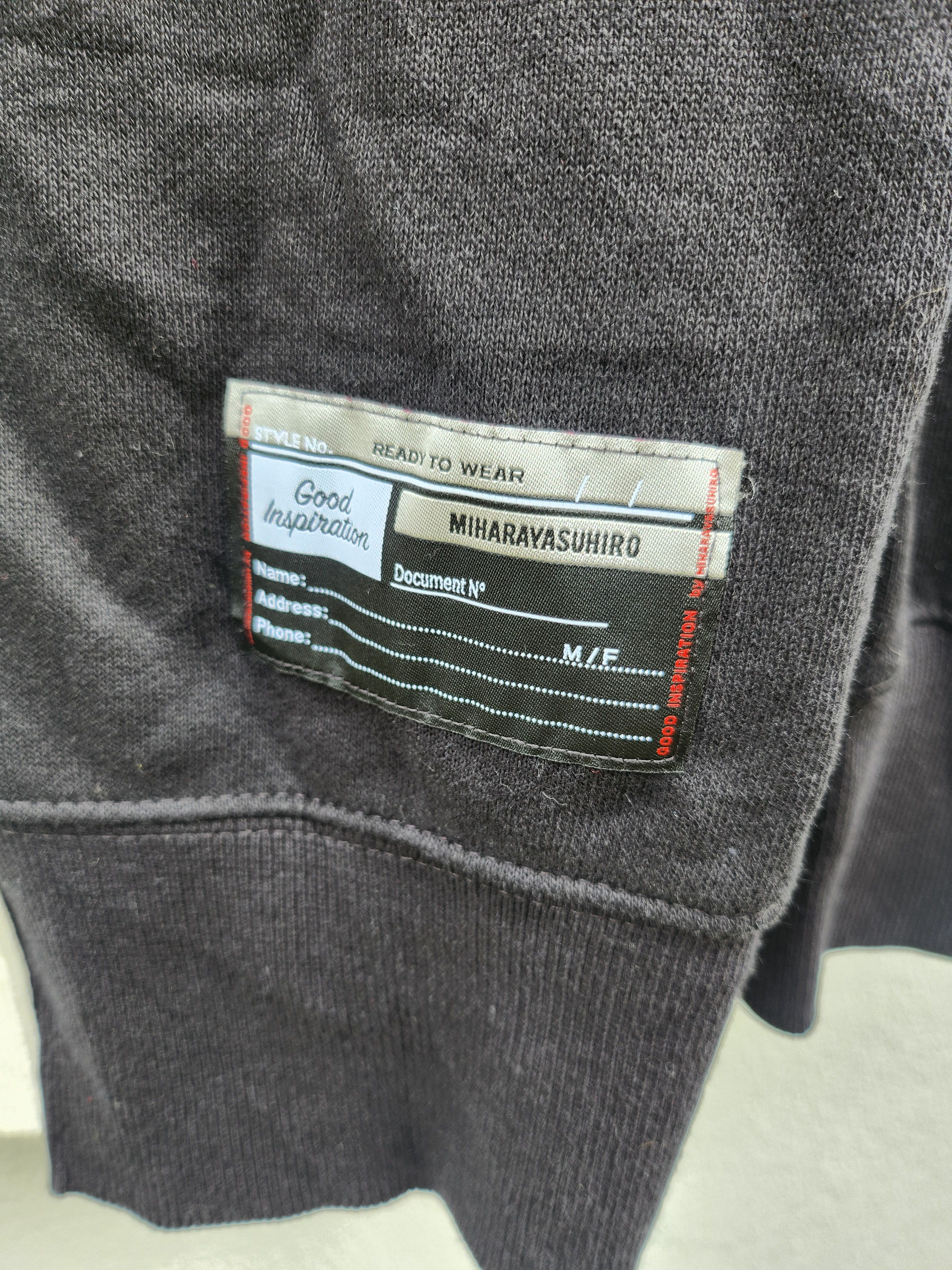 Japanese Brand 💥 MIHARAYASUHIRO X Good Inspiration Jumper Size US S / EU 44-46 / 1 - 4 Thumbnail
