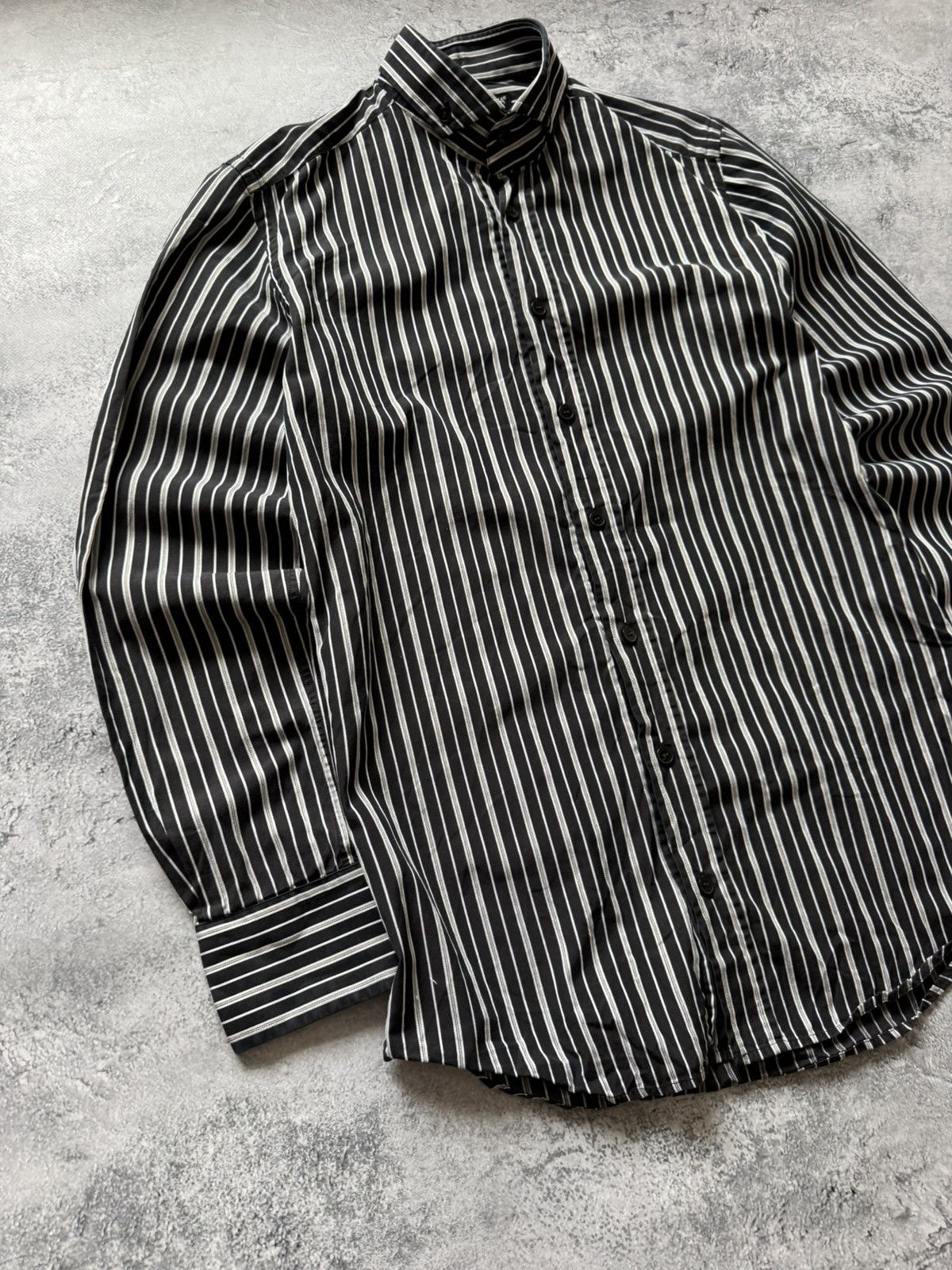 Dolce & Gabbana Vintage Dolce&Gabbana Striped Button Up Shirt Size US S / EU 44-46 / 1 - 3 Thumbnail