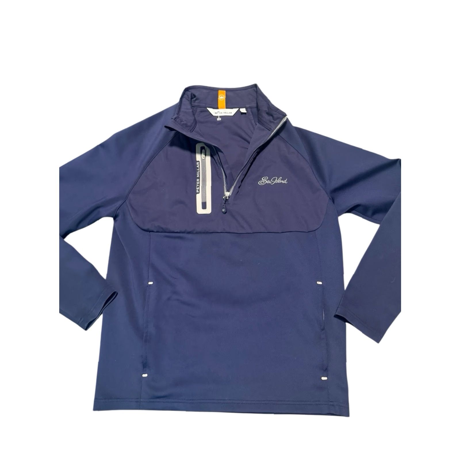 Peter Millar Peter Millar Crown Hyperlight Weld Hybrid 1/4 Zip Pullover Mens Golf Navy Small Size US S / EU 44-46 / 1 - 6 Thumbnail