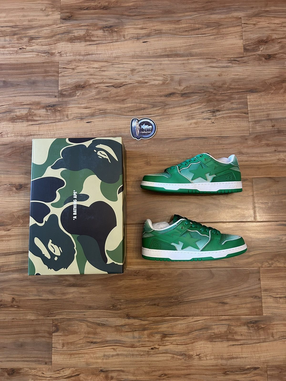 Bape NEW Bape Green Skatestas Size US 9.5 / EU 42-43 - 1 Thumbnail