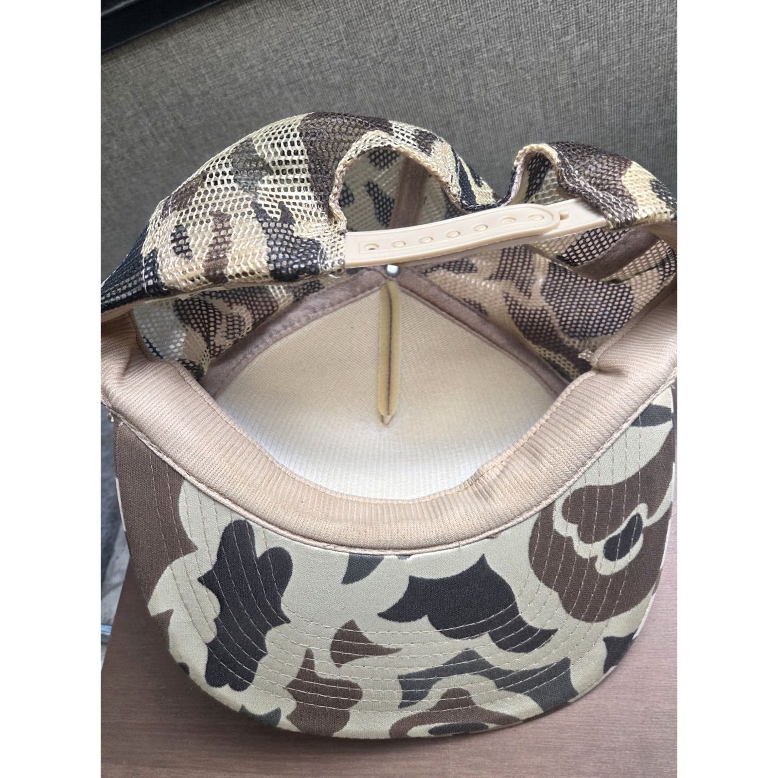 Hunter VINTAGE Michigan Duck Association Snapback Hat Hunting Camo 1990s Size ONE SIZE - 4 Thumbnail