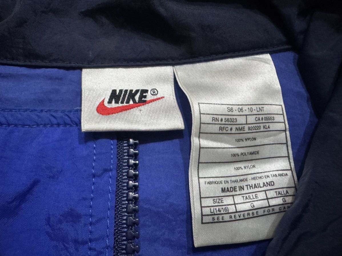 Nike × Vintage Vintage 90’s Nike Half Zipper Windbreaker Size US S / EU 44-46 / 1 - 4 Thumbnail