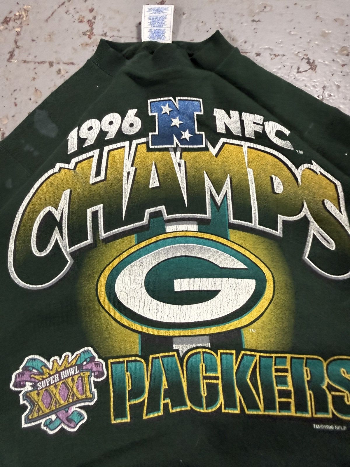 NFL Vintage 1996 Green Bay Packers Pro Player Crewneck Size US M / EU 48-50 / 2 - 4 Thumbnail