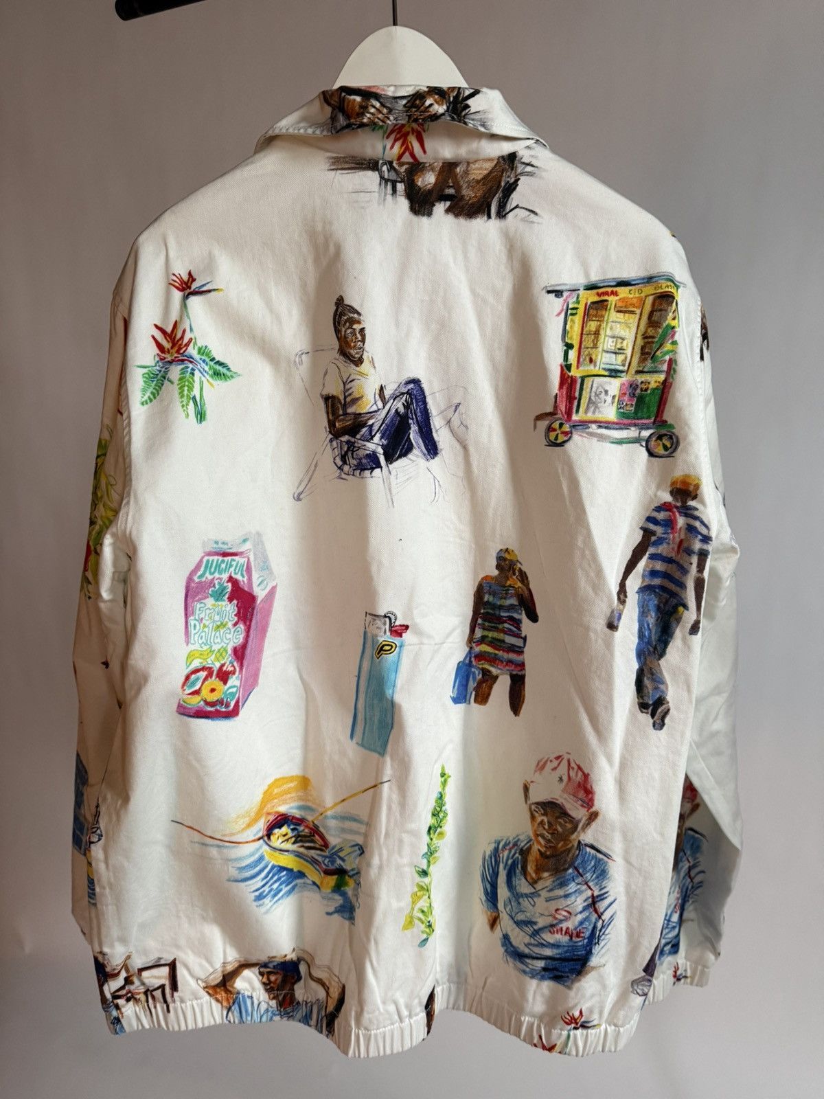 Palace Palace Trolley Jacket XL - white - New With Tags Size US XL / EU 56 / 4 - 8 Thumbnail