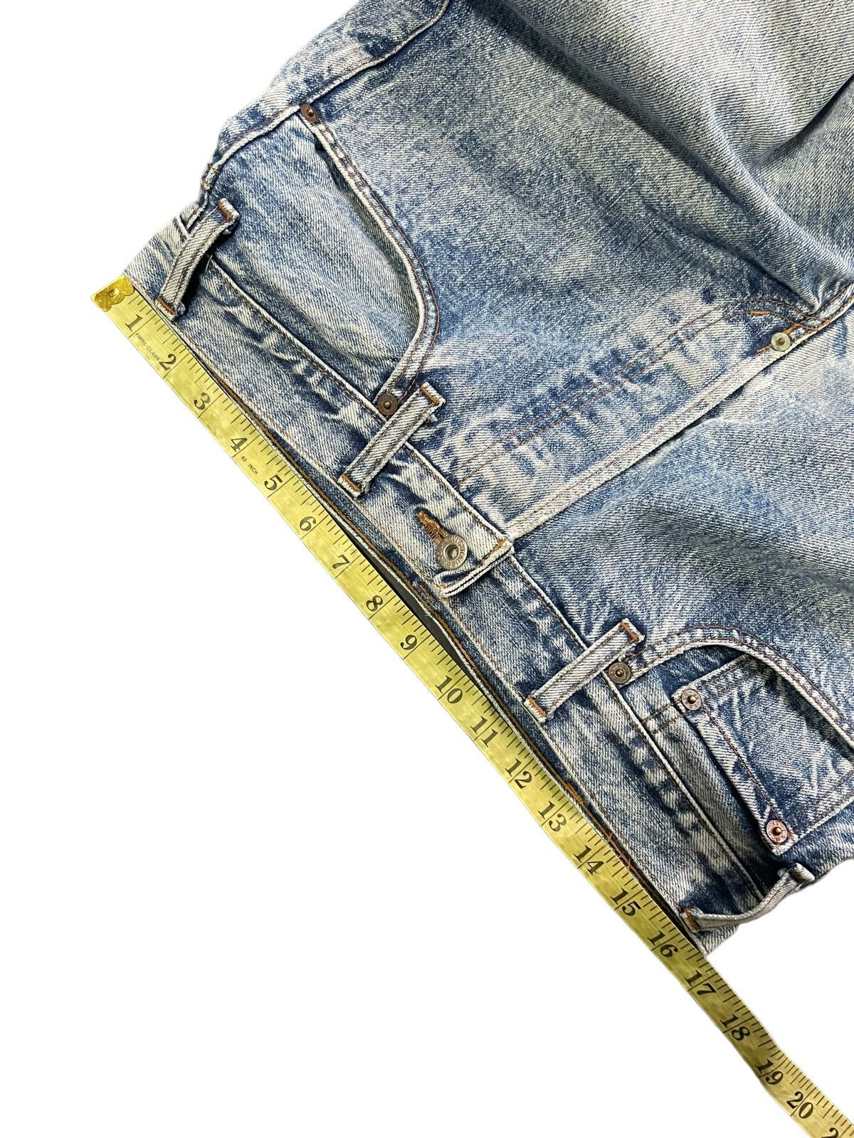 Levi's × Vintage Vintage Levis Lot 701 XX E Selvedge Denim Size US 33 - 12 Thumbnail