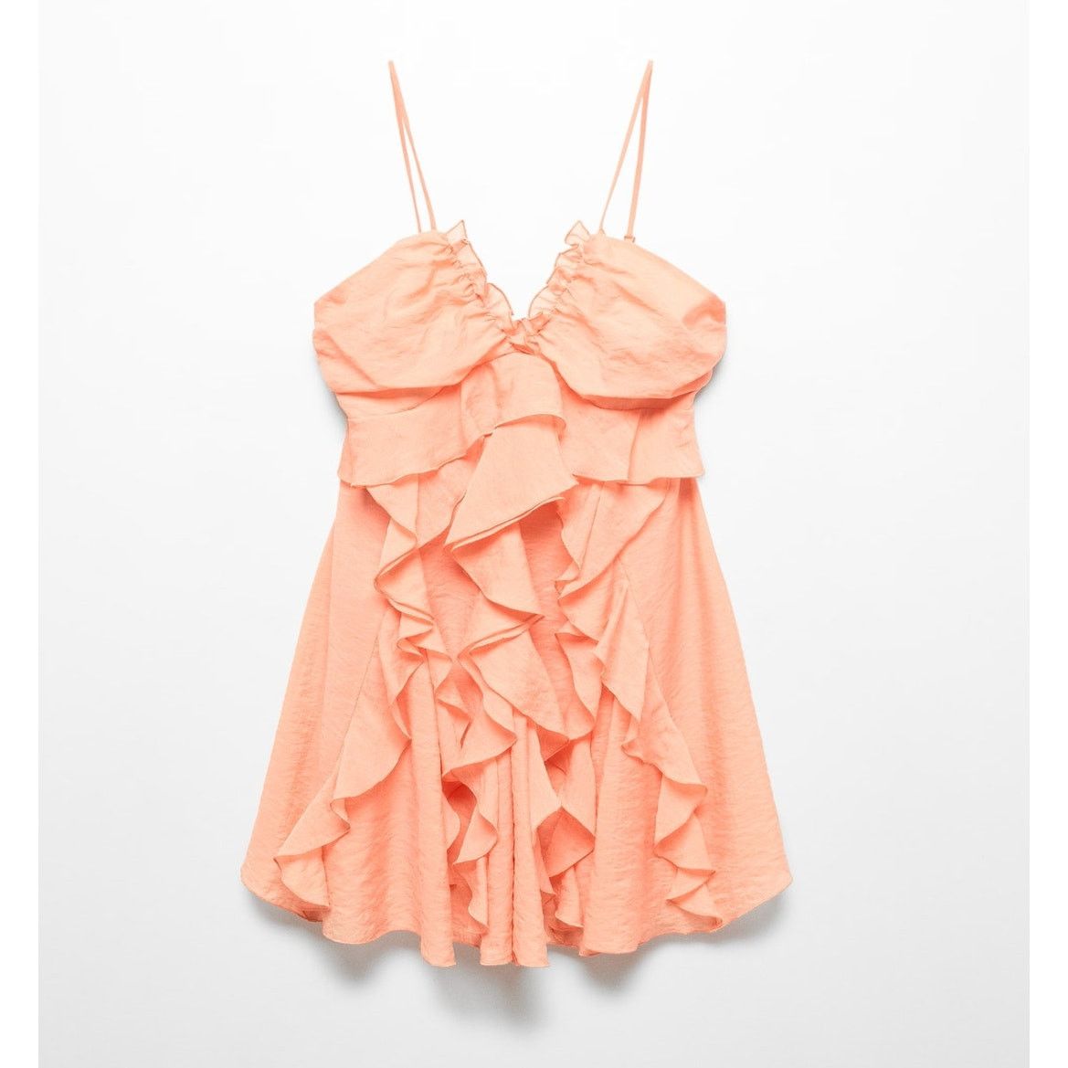 Mango MANGO Ruffle Mini Dress NWT Size M / US 6-8 / IT 42-44 - 19 Thumbnail