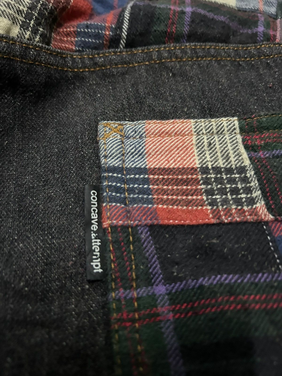 Japanese Brand × Kapital × Vintage Japanese Brand CNCV Concave attempt denim Size US 32 / EU 48 - 12 Thumbnail
