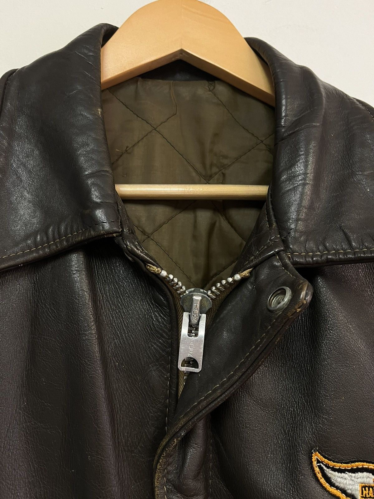 Schott 70’s Schott Leather Bomber Jacket Size US L / EU 52-54 / 3 - 2 Thumbnail