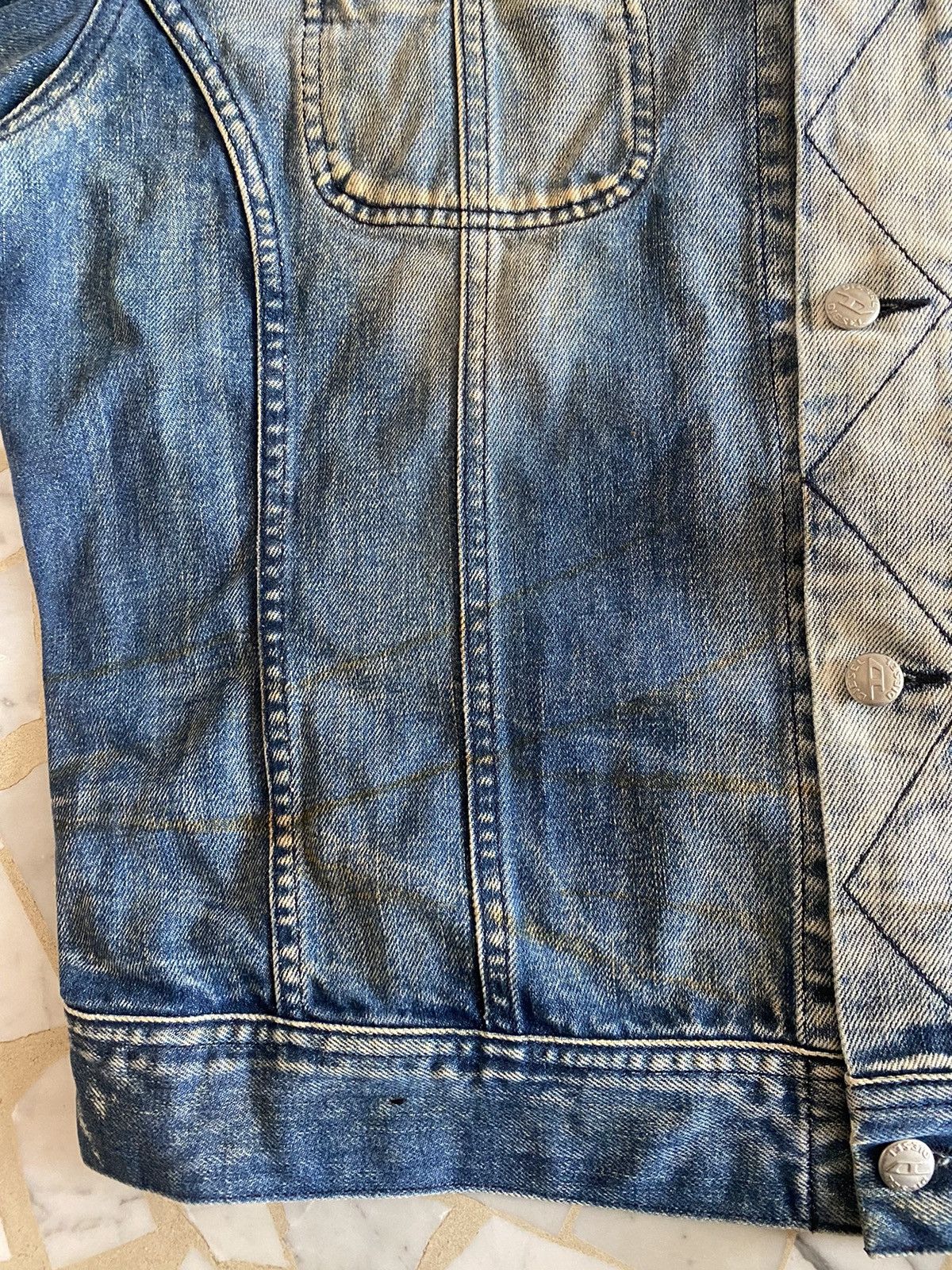 Diesel × Vintage Vintage Diesel denim jacket Size US L / EU 52-54 / 3 - 3 Thumbnail