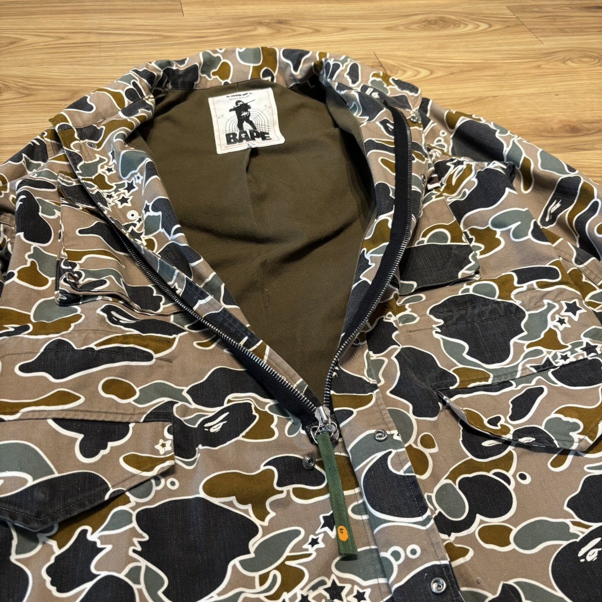 Bape Bape “Sta Camo” M65 Field Jacket Size US L / EU 52-54 / 3 - 6 Thumbnail