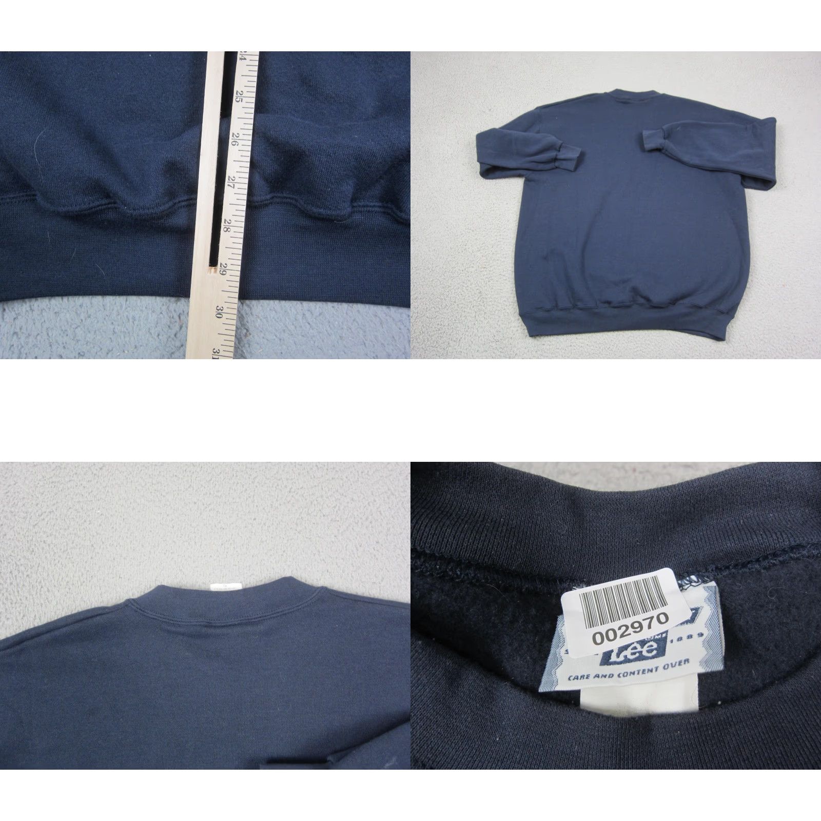 Lee VINTAGE Lee Sweatshirt Mens XL Blue Dekalb Seedcorn Made in USA Size US XL / EU 56 / 4 - 8 Thumbnail