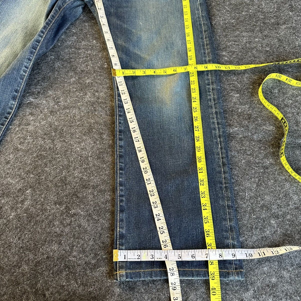 Jun Takahashi Vintage Uniqlo S003 Baggy Denim 30x28 D558 Size US 30 / EU 46 - 9 Thumbnail