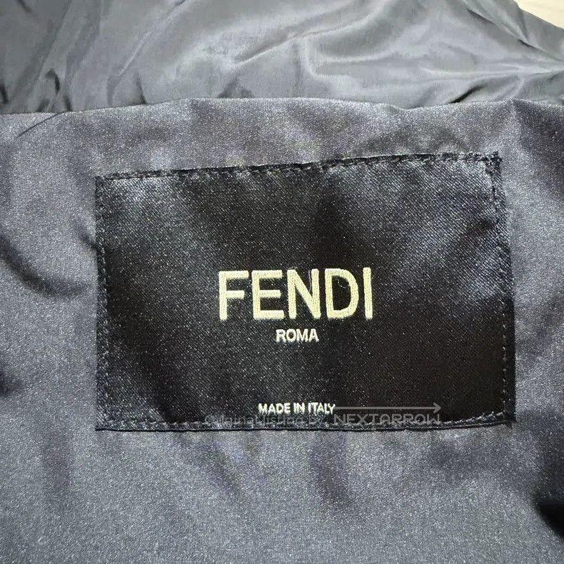 Fendi Fendi Monogrammed High-Neck Color Blocked Zip-Up Puffer Ja Size US M / EU 48-50 / 2 - 4 Thumbnail