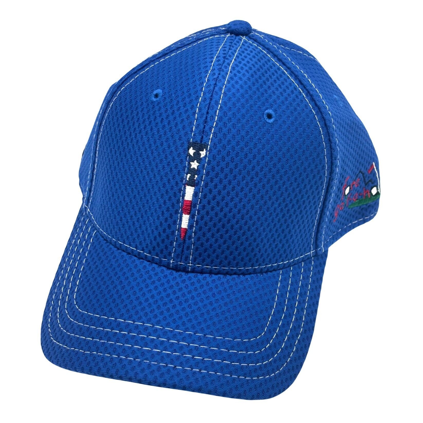 Other Pukka Stars-and-Stripes-Embroidered-Tee, Mesh Golf Cap, Blue Size ONE SIZE - 1 Thumbnail