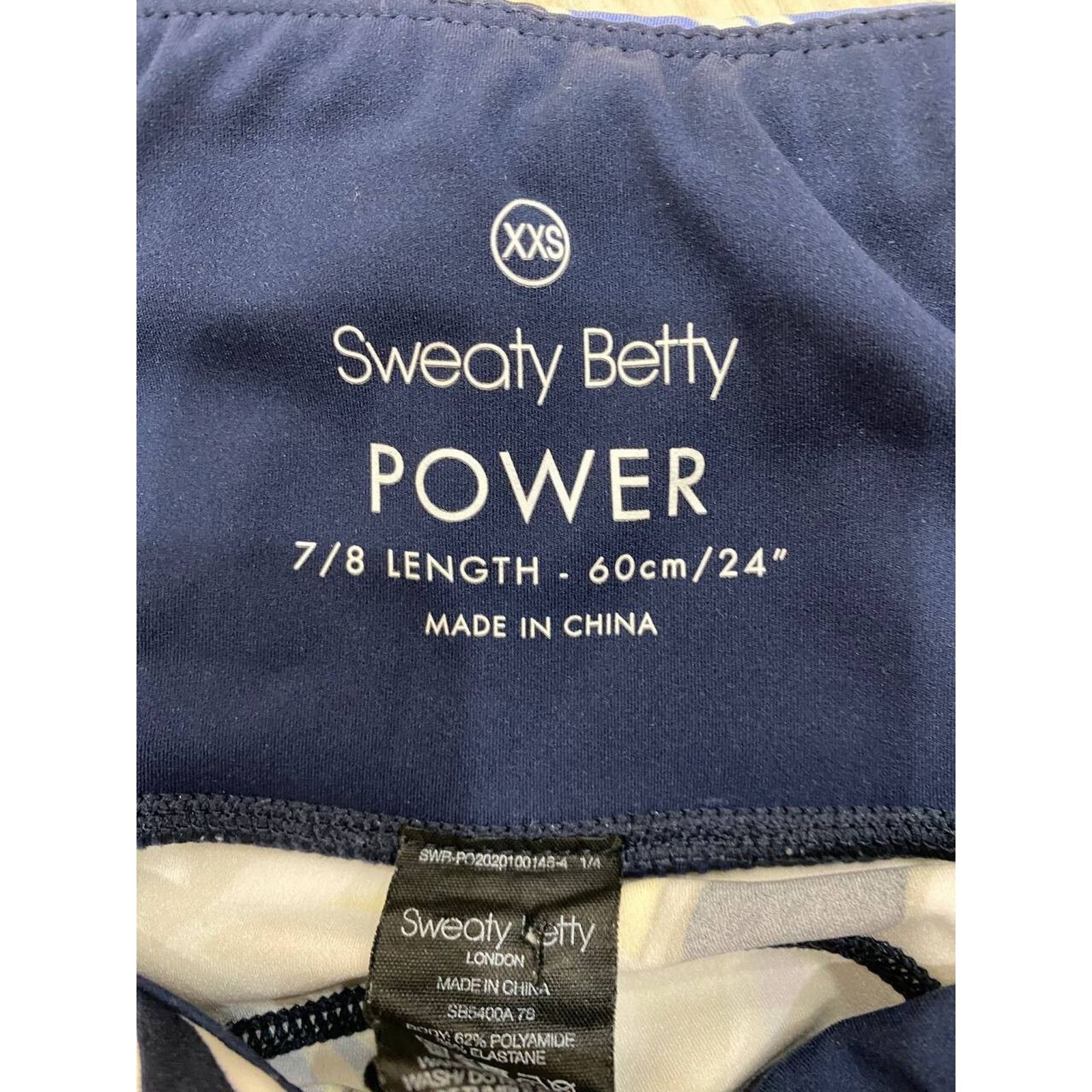 Sweaty Betty Sweaty Betty Leggings-Multicolor Print XXS A000107 Size 26" / US 2 / IT 38 - 7 Thumbnail