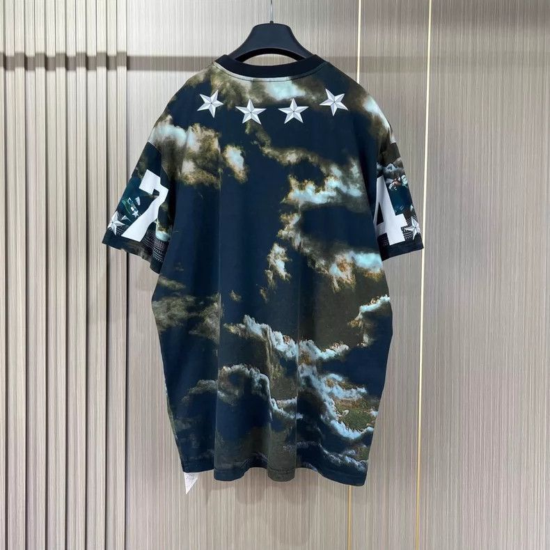 Givenchy Givenchy Givenchy Green Plane Print Short Sleeve TShirt -2 Size US S / EU 44-46 / 1 - 2 Thumbnail