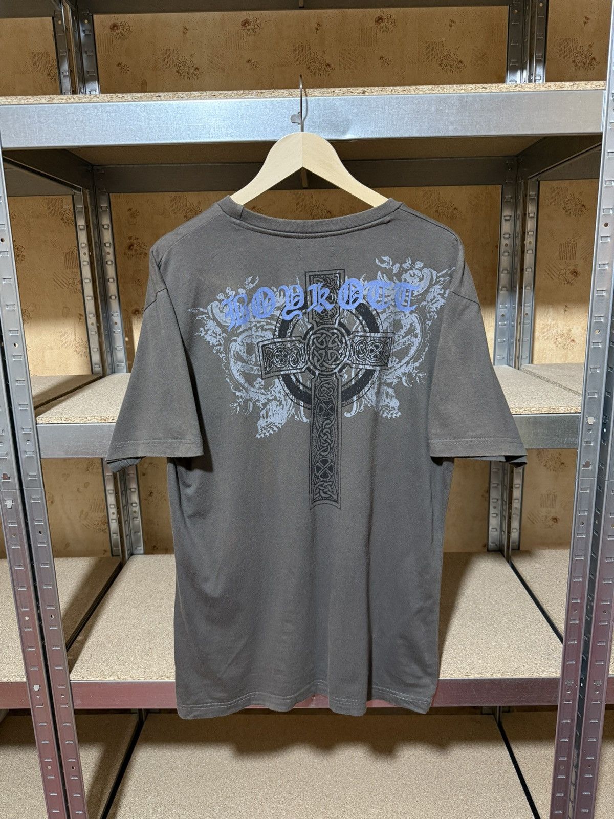 Boycott × Japanese Brand Vintage 90’s Sun Faded Boycott Angel Retro T-Shirt Y2K Hype Size US XL / EU 56 / 4 - 2 Thumbnail