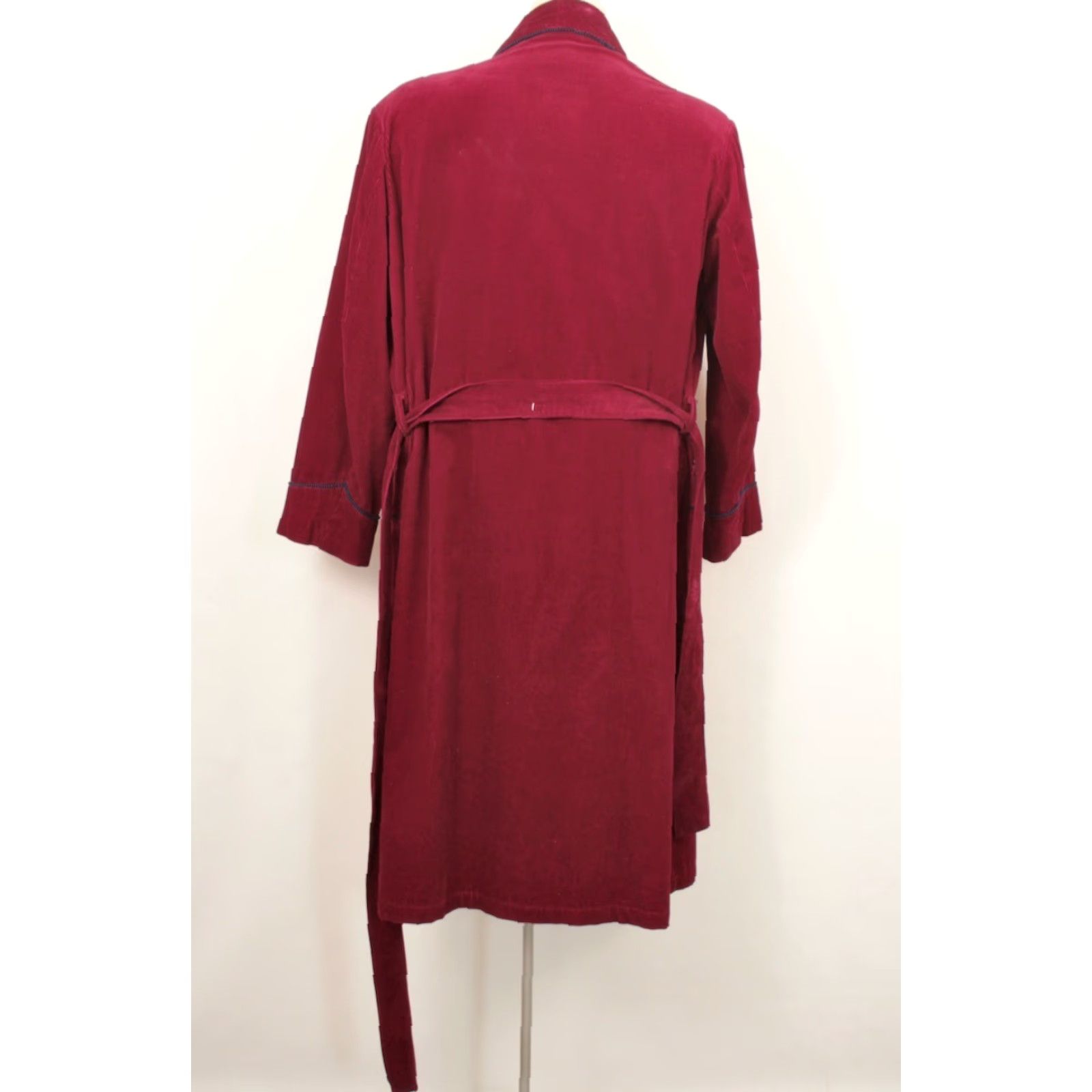 Bill Blass VTG Bill Blass Robe Red Corduroy 1980s Men's Sz M / Vintage Robe / 1980s Bill Blass Robe Mens M Red Corduroy Size US M / EU 48-50 / 2 - 4 Thumbnail