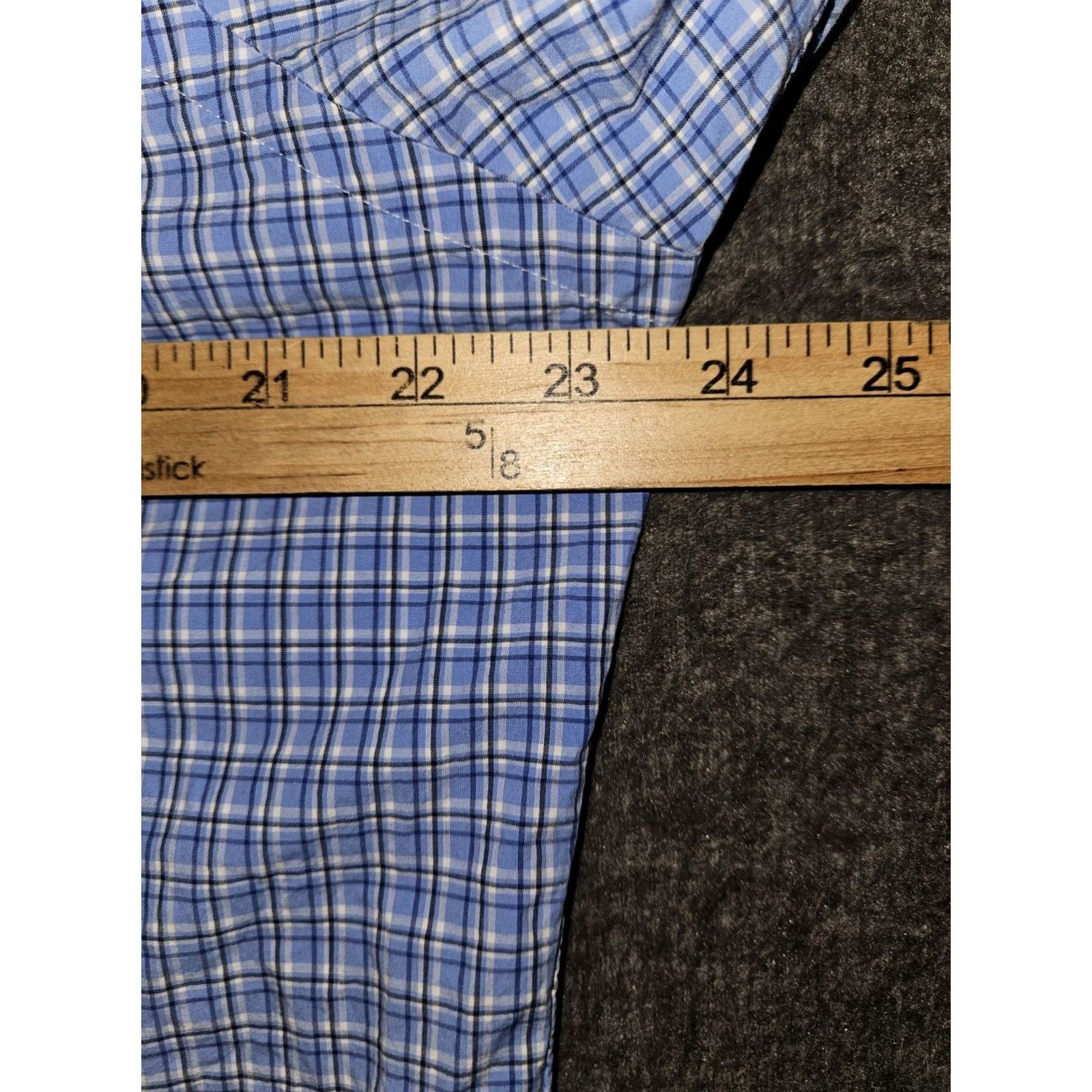 Ralph Lauren Ralph Lauren Button-Down Shirt Men L Blue Plaid Long Sleeve Preppy Casual Embroidered Size US L / EU 52-54 / 3 - 4 Thumbnail