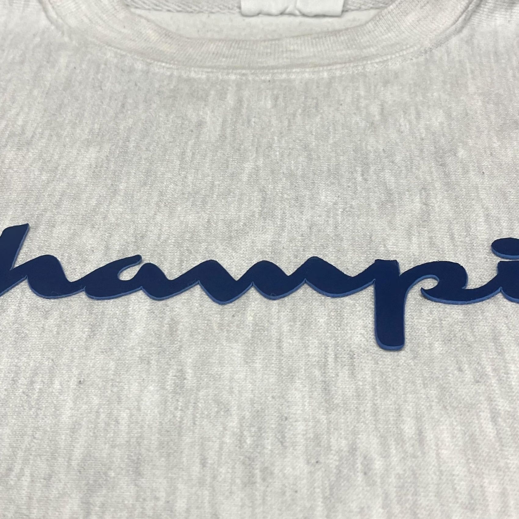 Champion Champion Reverse Weave Sweatshirt Mens 2XL Gray Script Logo Crewneck Pullover Size US XXL / EU 58 / 5 - 5 Thumbnail