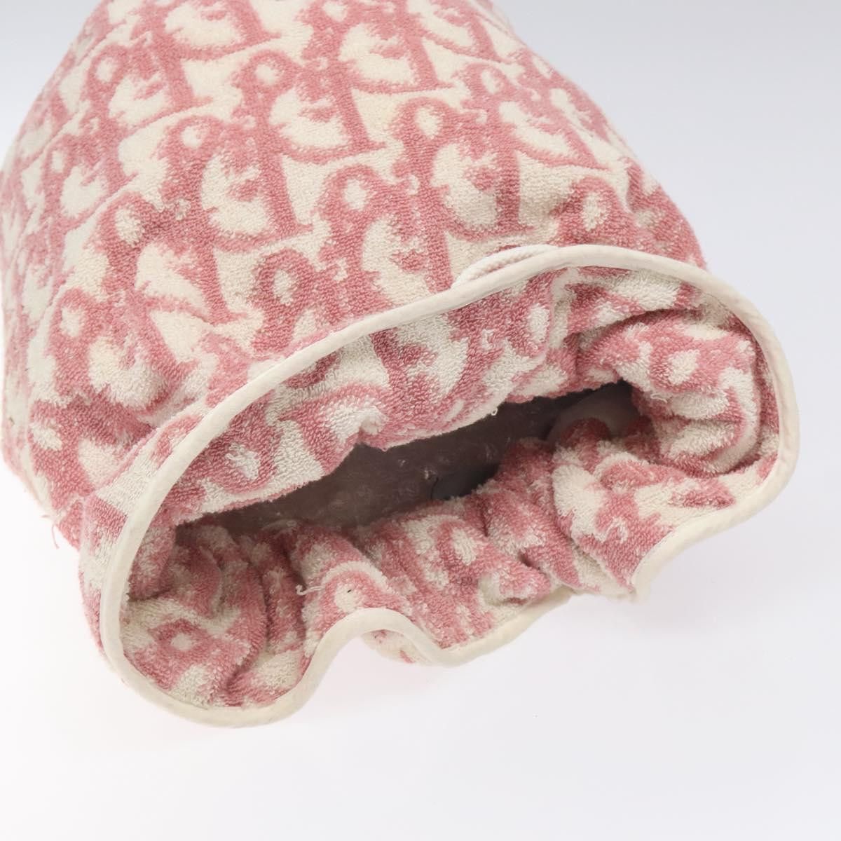 Dior DIOR Pile Trotter Hand Bag Pink White Size ONE SIZE - 7 Thumbnail