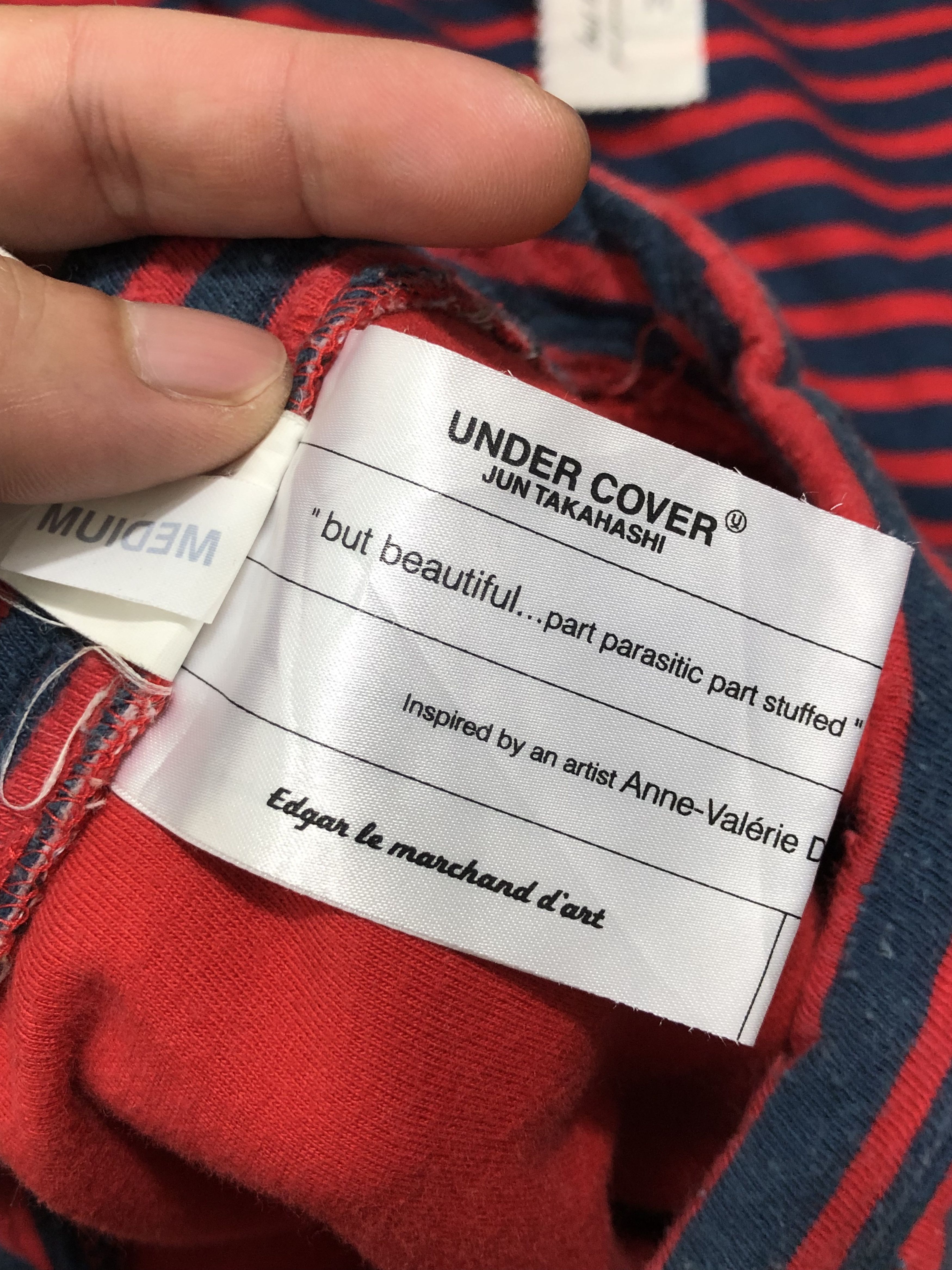 Undercover RARE🔥AW04-05 UNDERCOVER JUN TAKAHASHI X ANNE VALERIE DUPOND Size M / US 6-8 / IT 42-44 - 11 Thumbnail