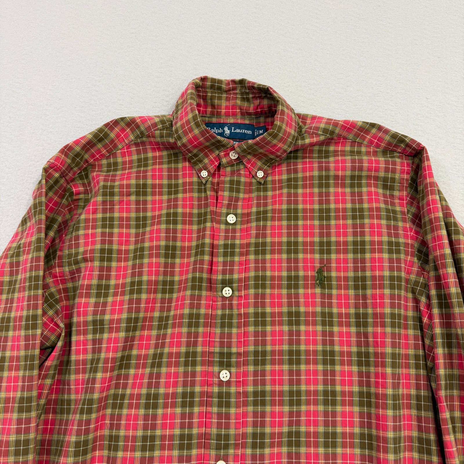 Polo Ralph Lauren Polo Ralph Lauren Classic Fit Button Down Shirt Men's Medium Size US M / EU 48-50 / 2 - 2 Thumbnail