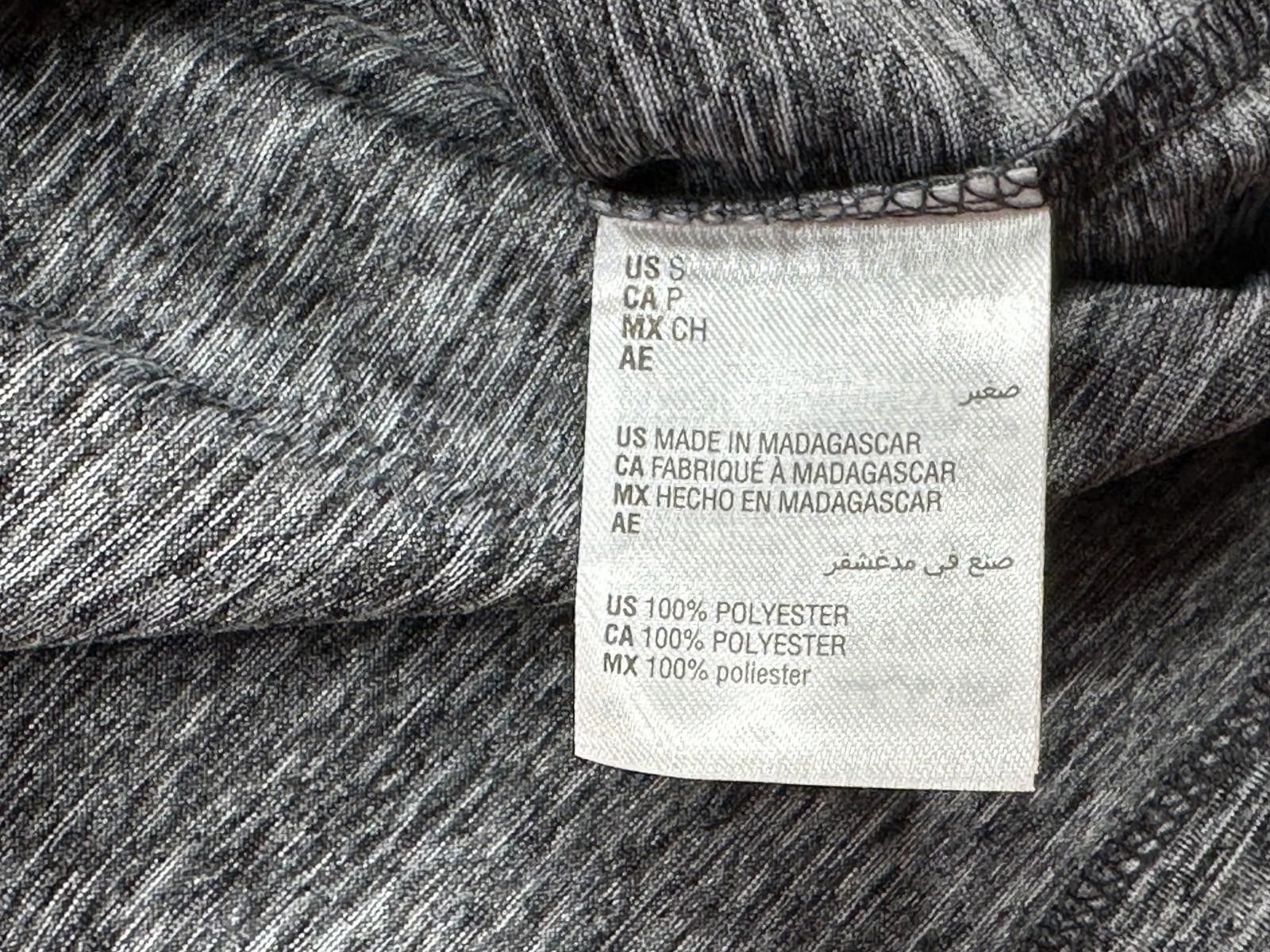 Alfani Alfani Stretch 1/4 Button Moisture Wicking Polo Shirt Gray S Size US S / EU 44-46 / 1 - 7 Thumbnail